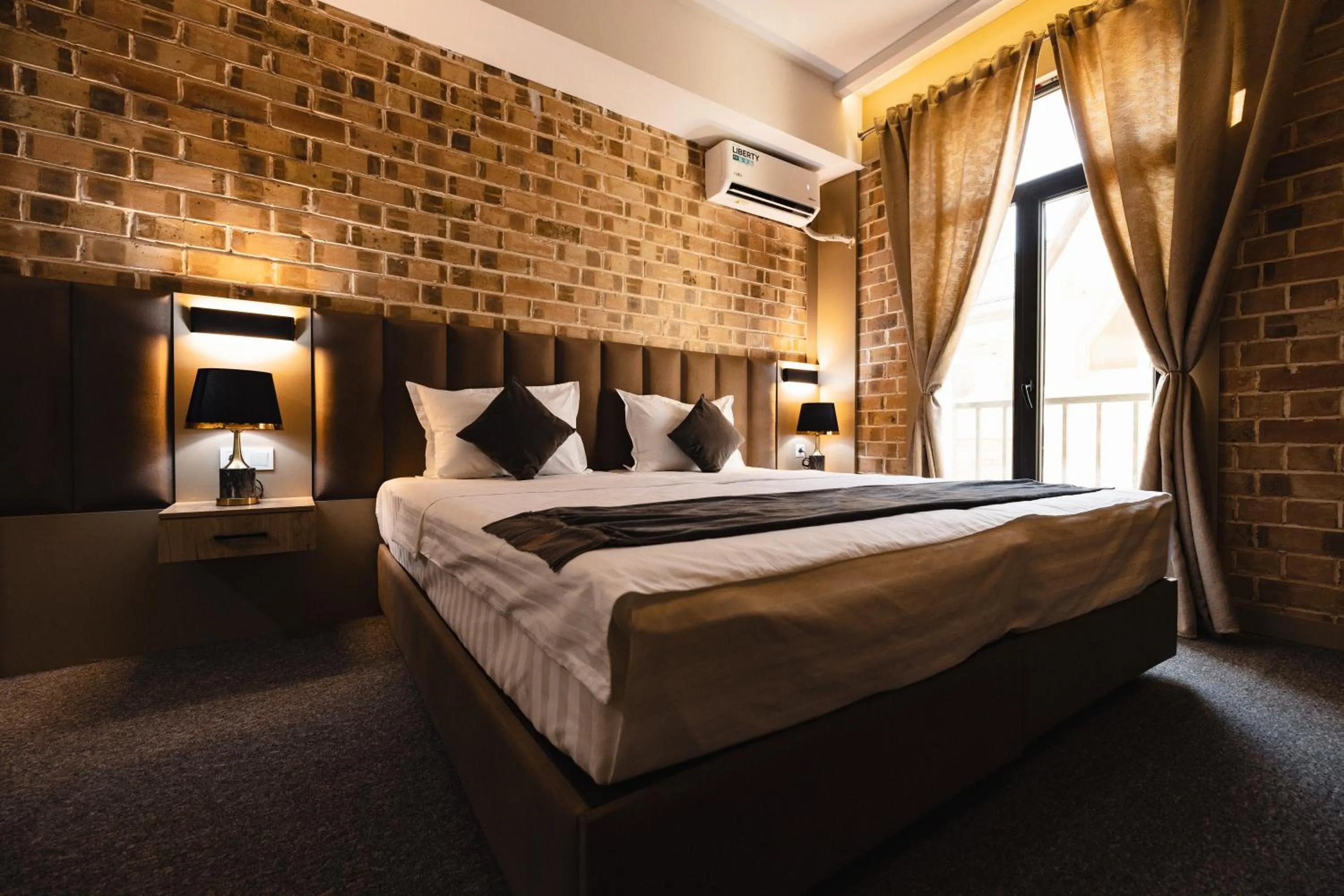 Bed in Art Air hotel