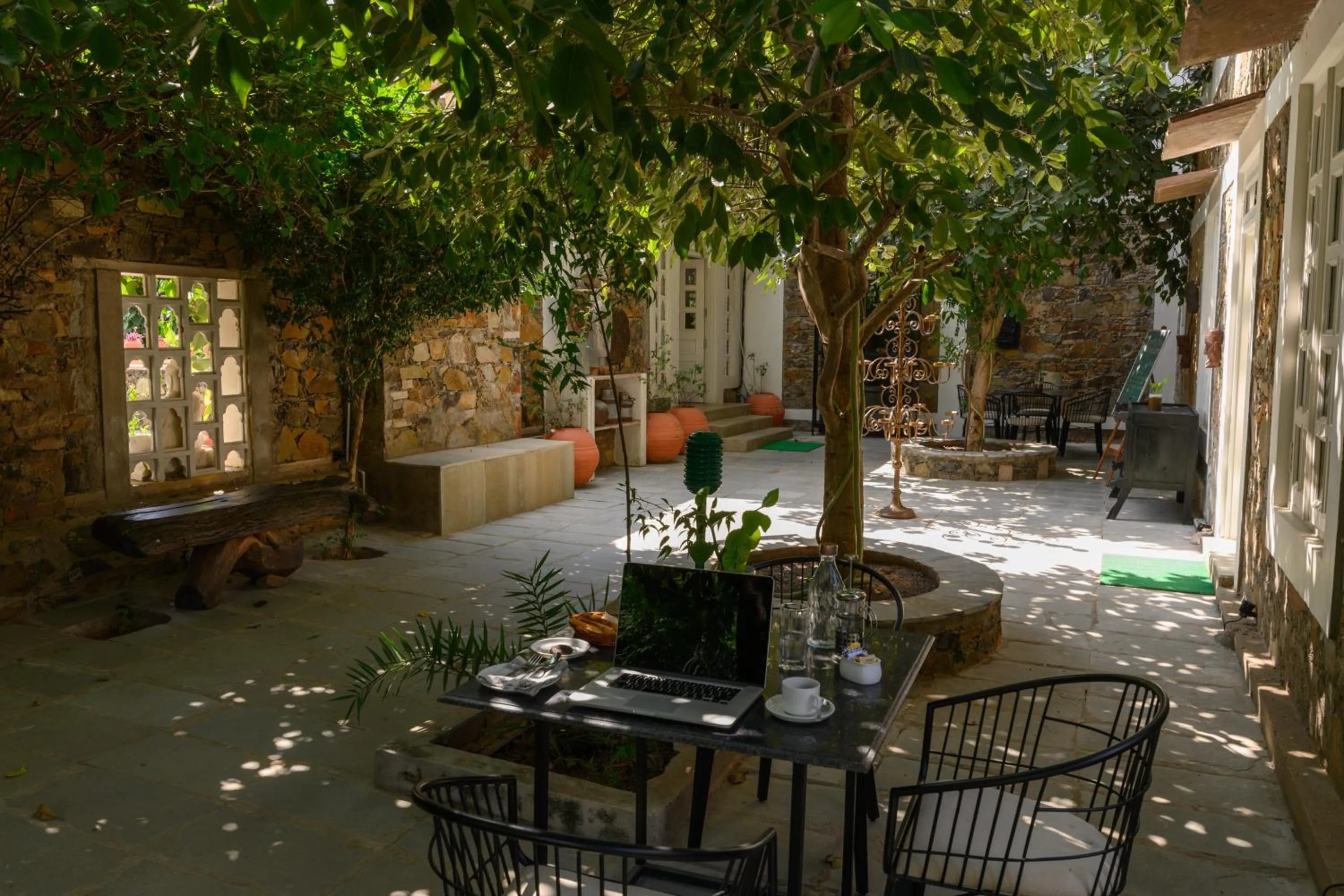 Lobby or reception in Utsav Camp Sariska