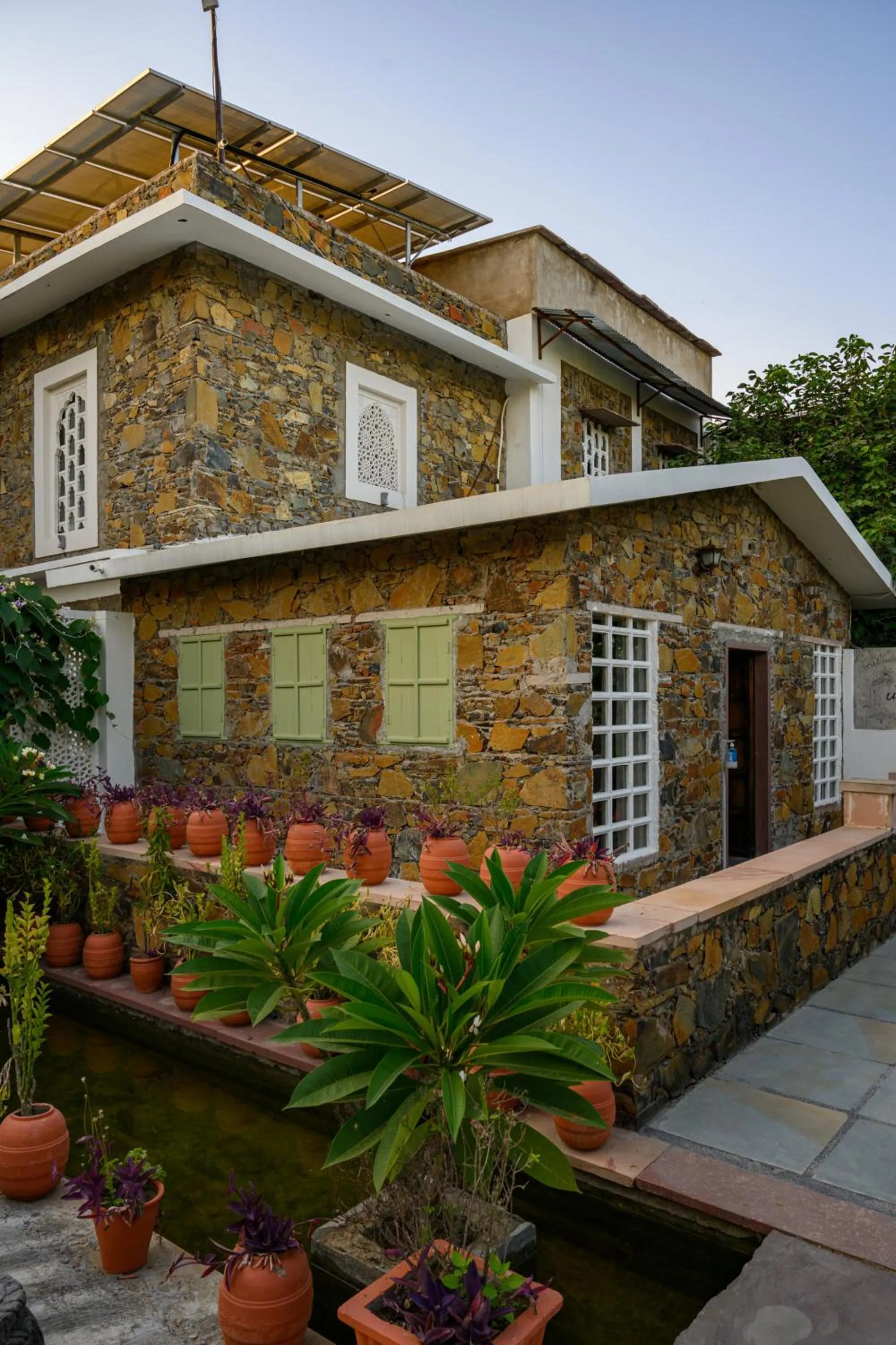 Facade/entrance in Utsav Camp Sariska