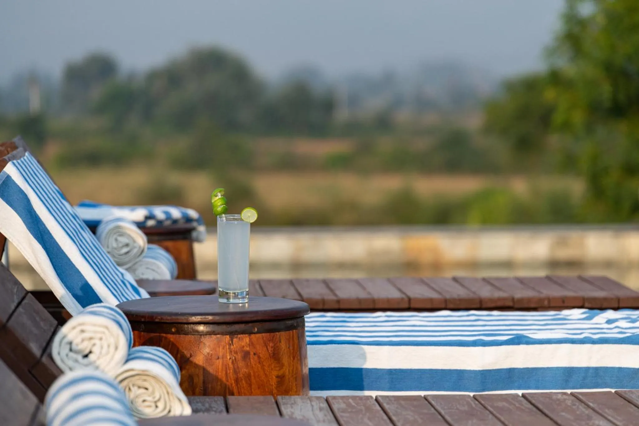Swimming pool in Utsav Camp Sariska