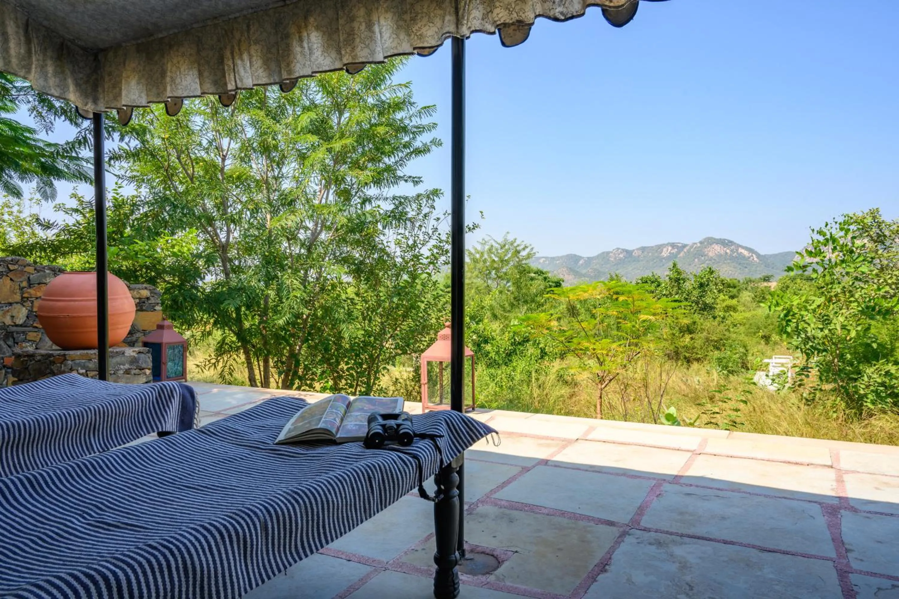 Patio in Utsav Camp Sariska