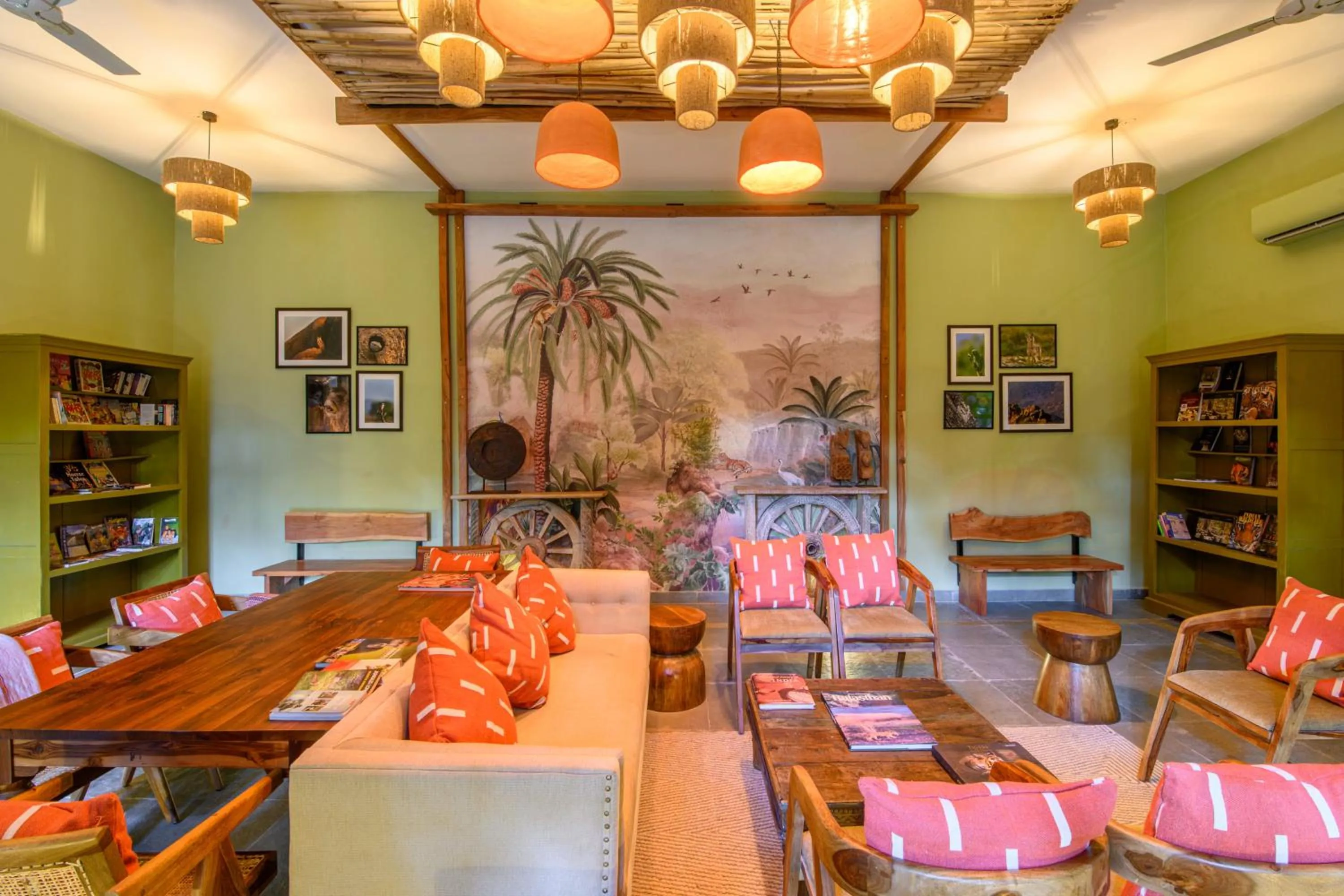 Library in Utsav Camp Sariska