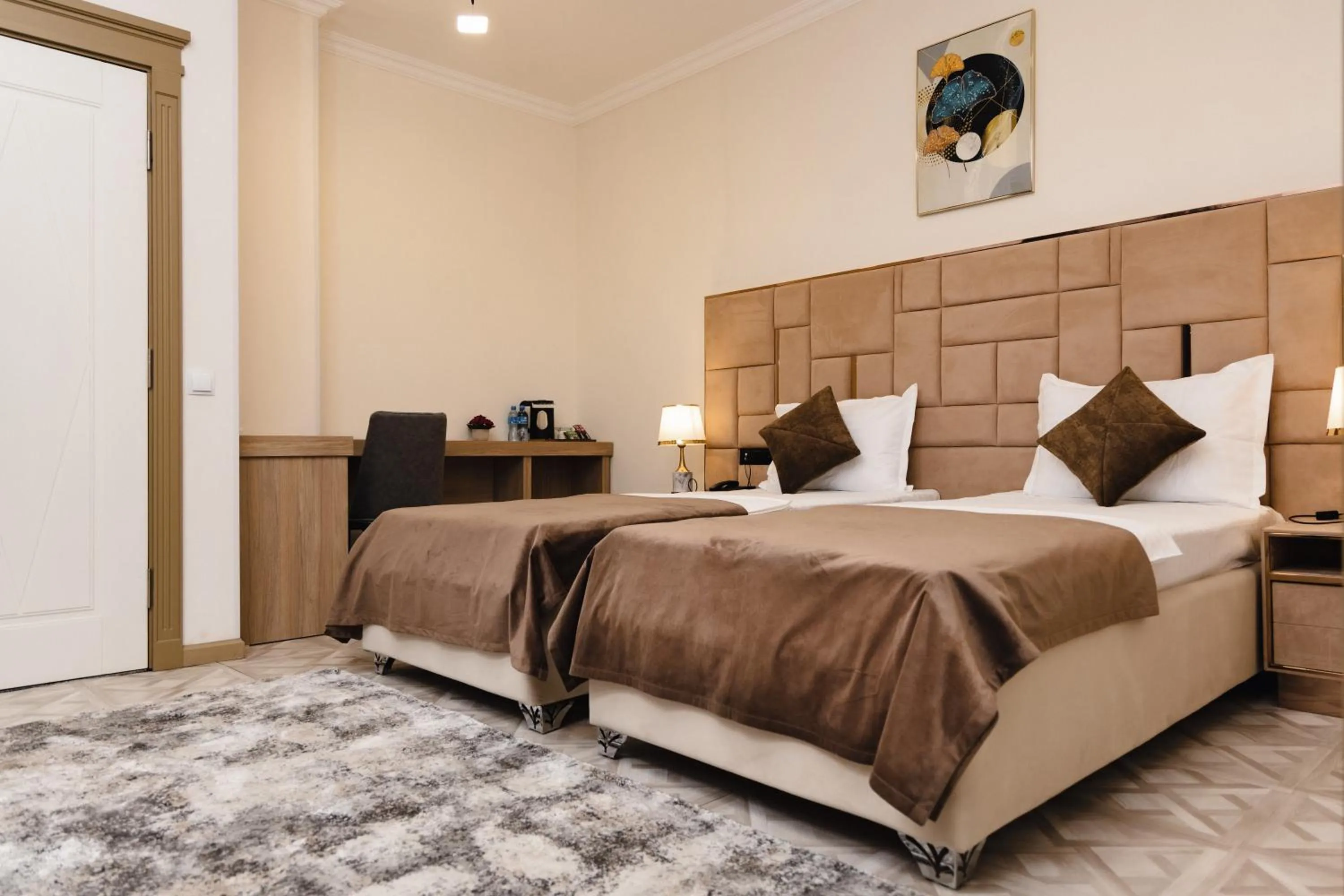 Bedroom, Bed in Art Royal