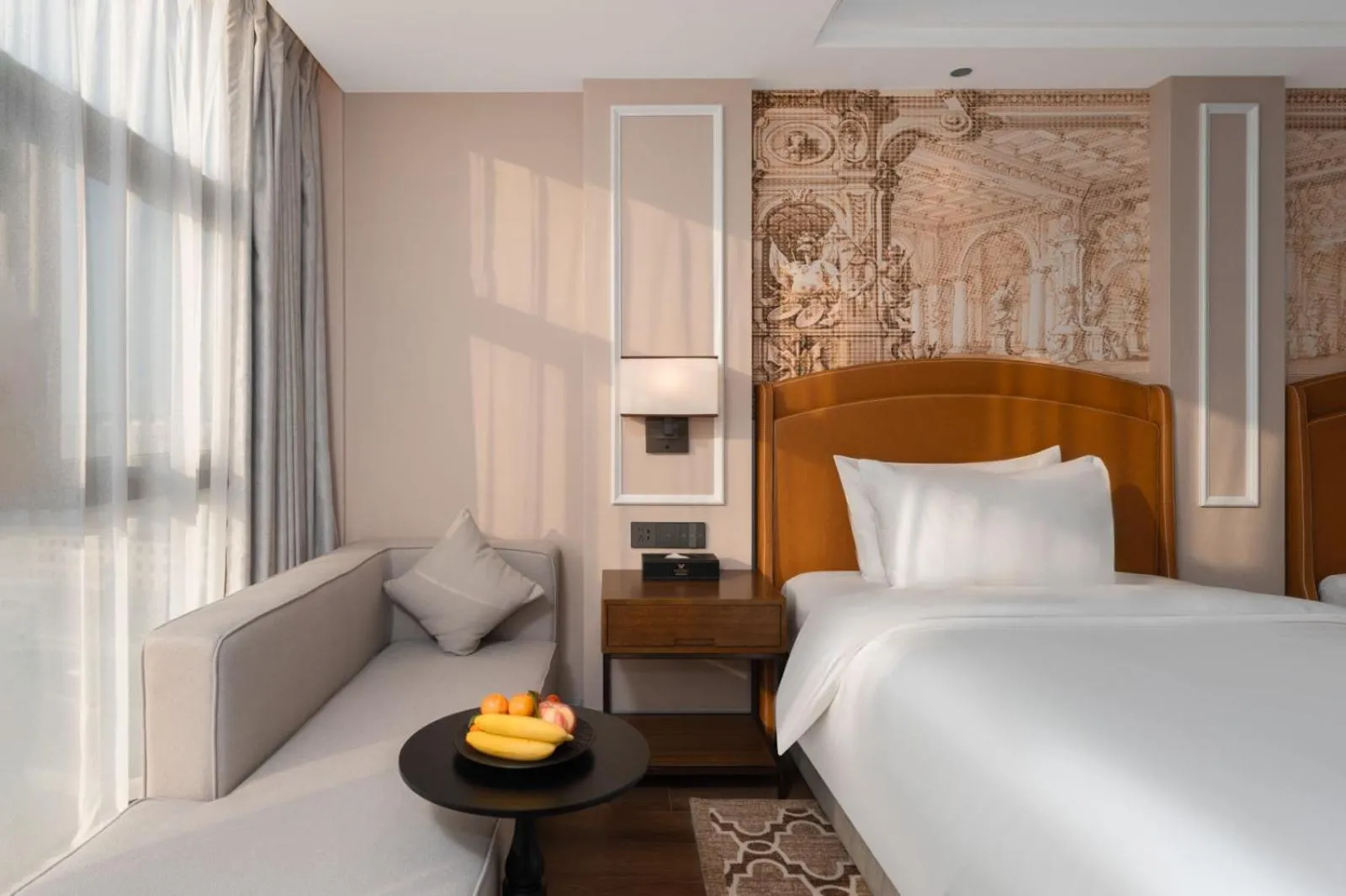 Bed in Vienna International Hotel Shanghai Hongqiao International Exhibition Center Cao'an Road Branch