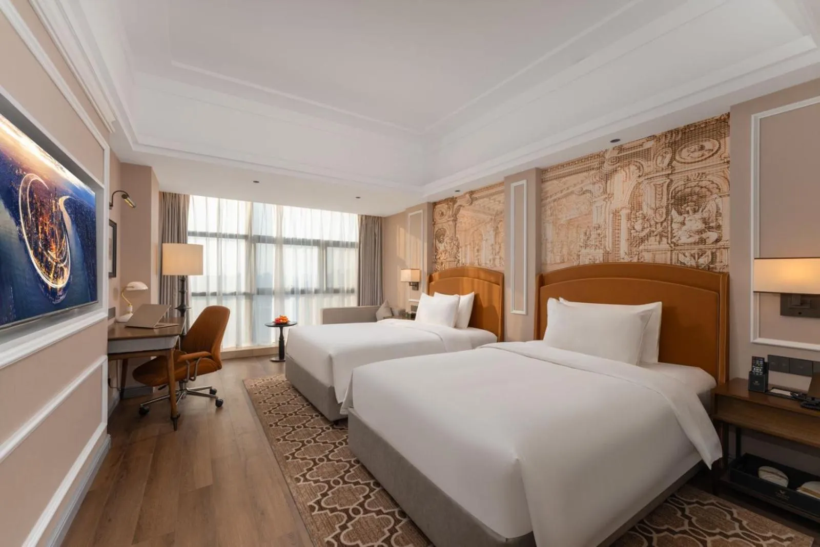 Bed in Vienna International Hotel Shanghai Hongqiao International Exhibition Center Cao'an Road Branch