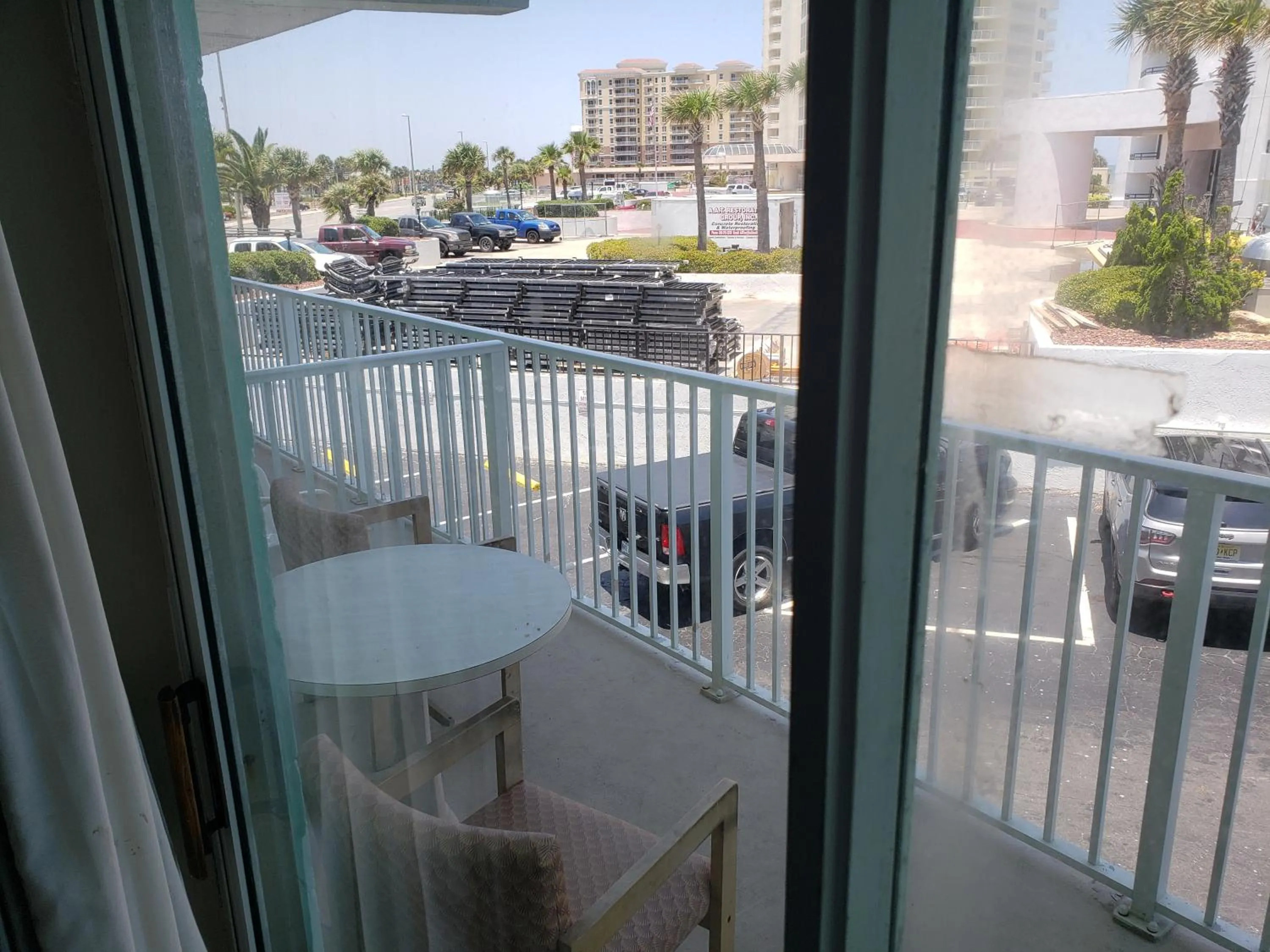 Patio in SeaScape Inn - Daytona Beach Shores