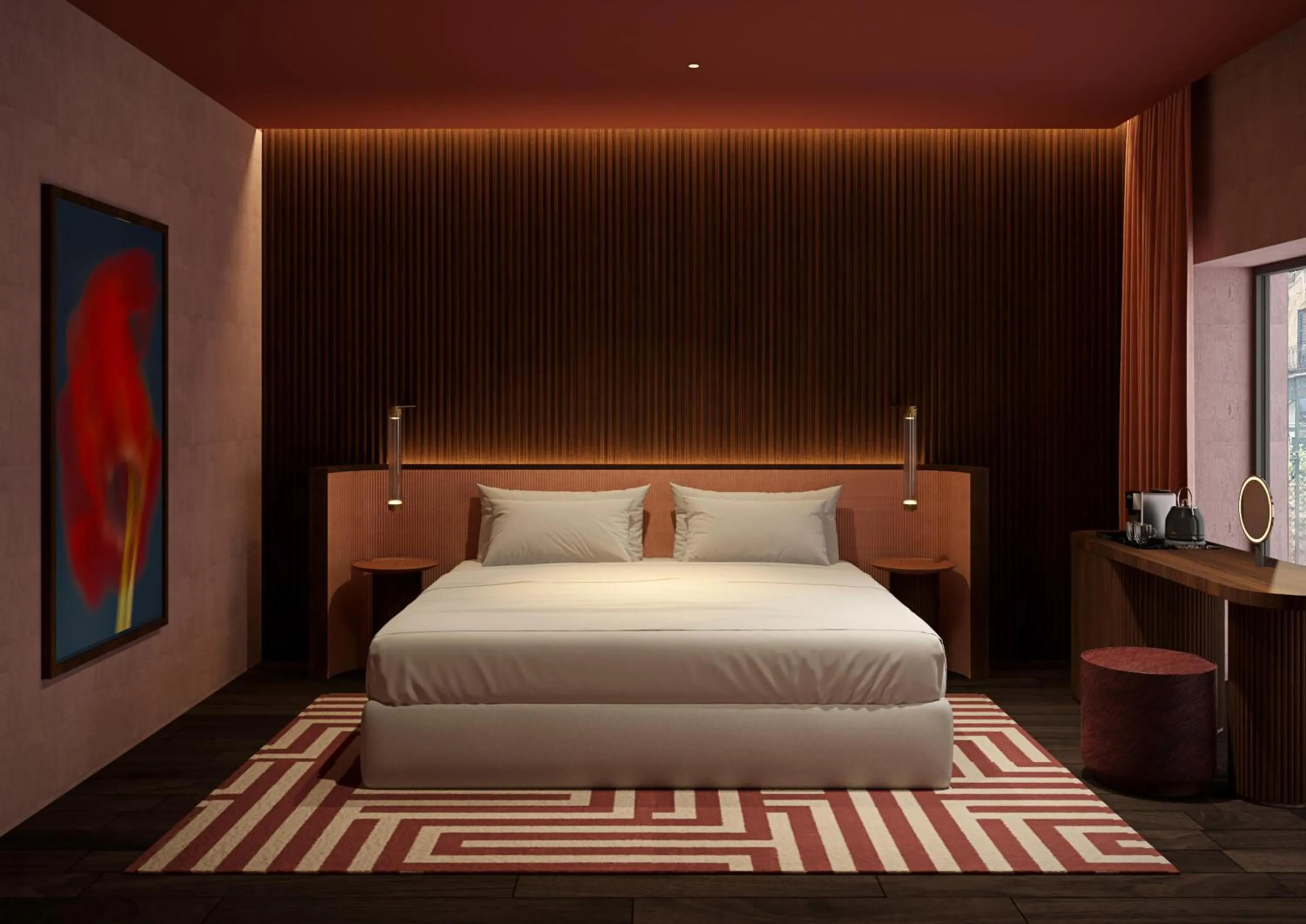 King Corner Box Suite in Hotel Palacio Bellas Artes San Sebastian, Curio Collection by Hilton
