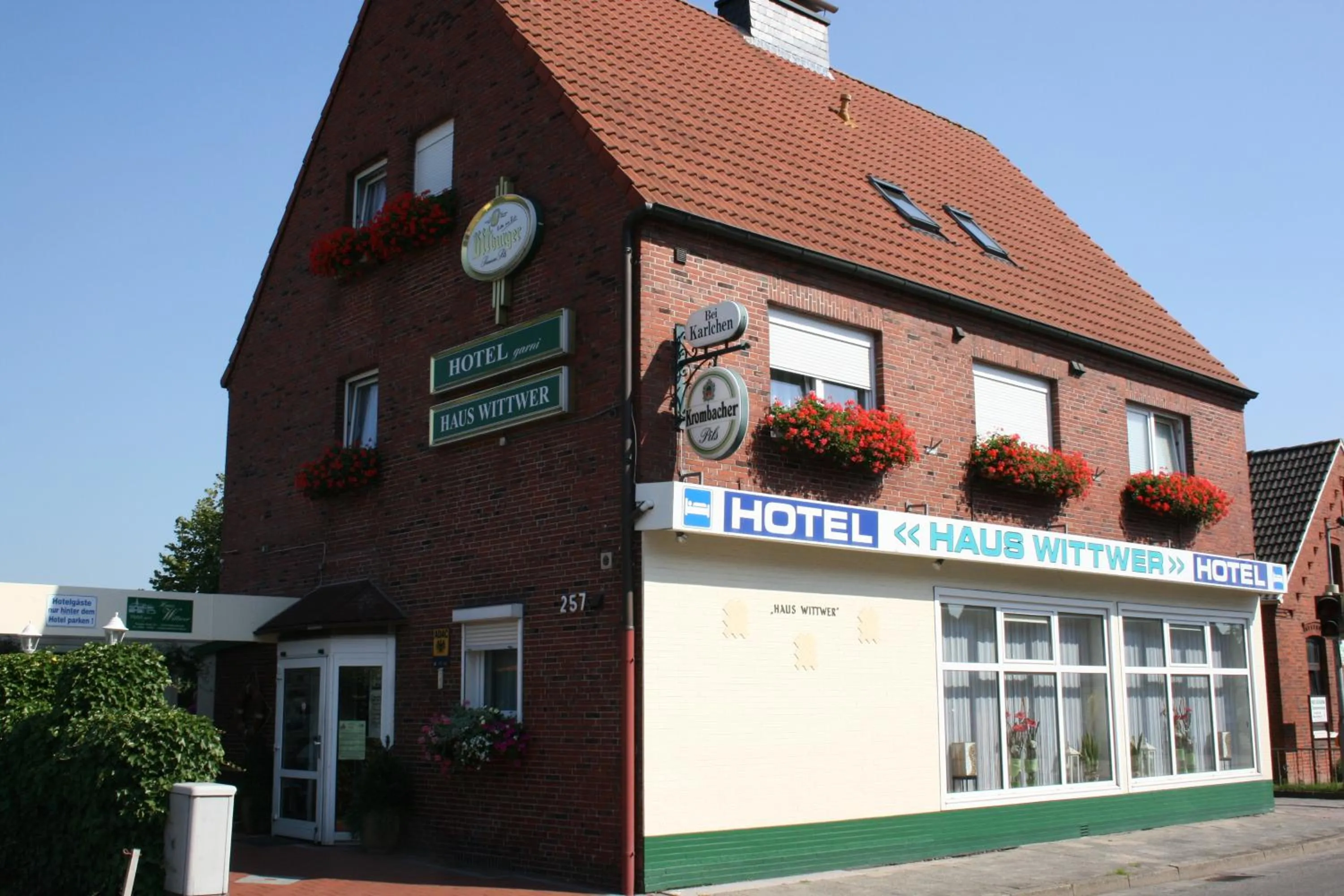 Property building in Hotel Haus Wittwer