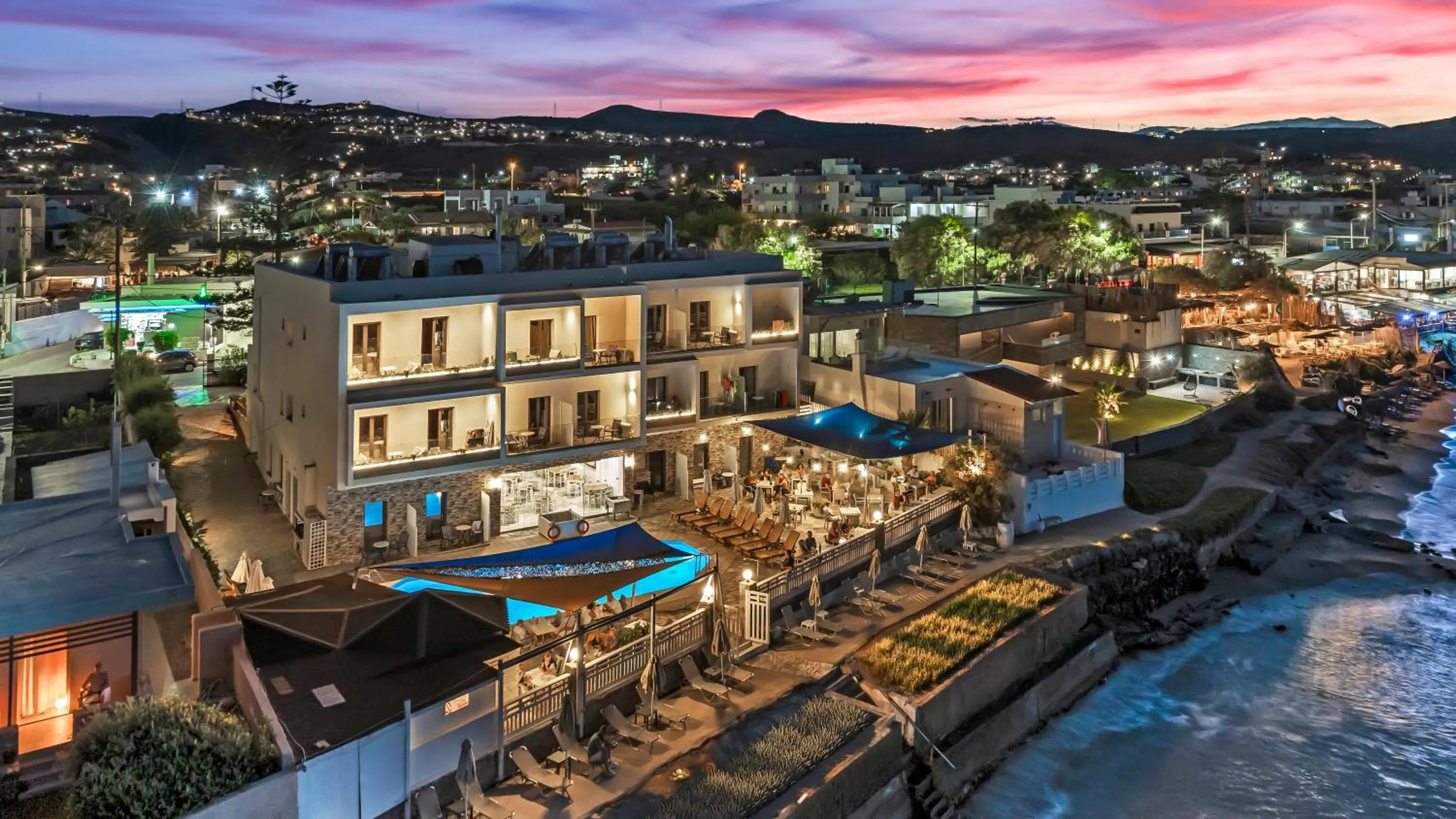 Property building in Sunset Beach Hotel