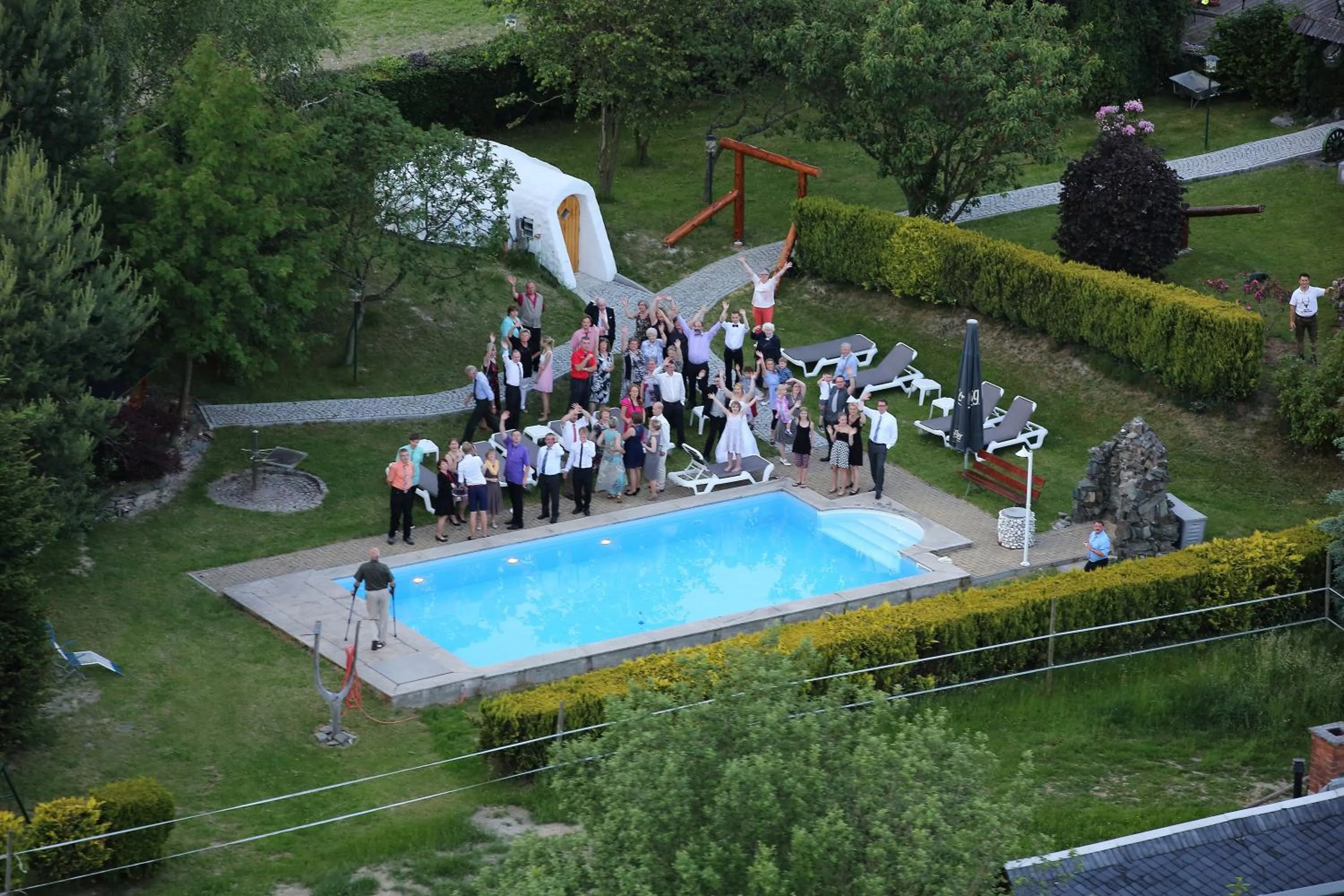 Garden in Hotel Alpenhof
