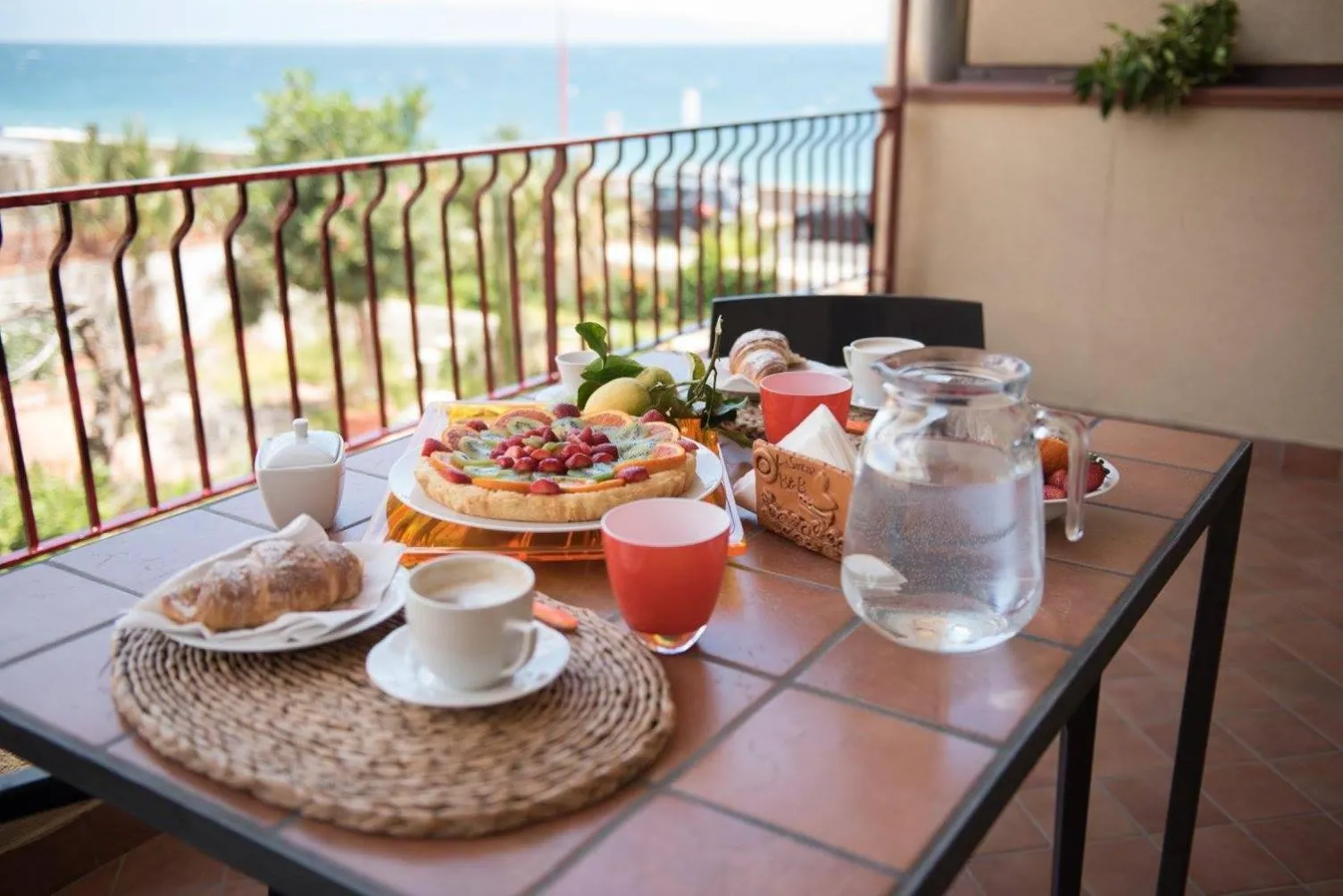 Balcony/Terrace in B&B La Sirena