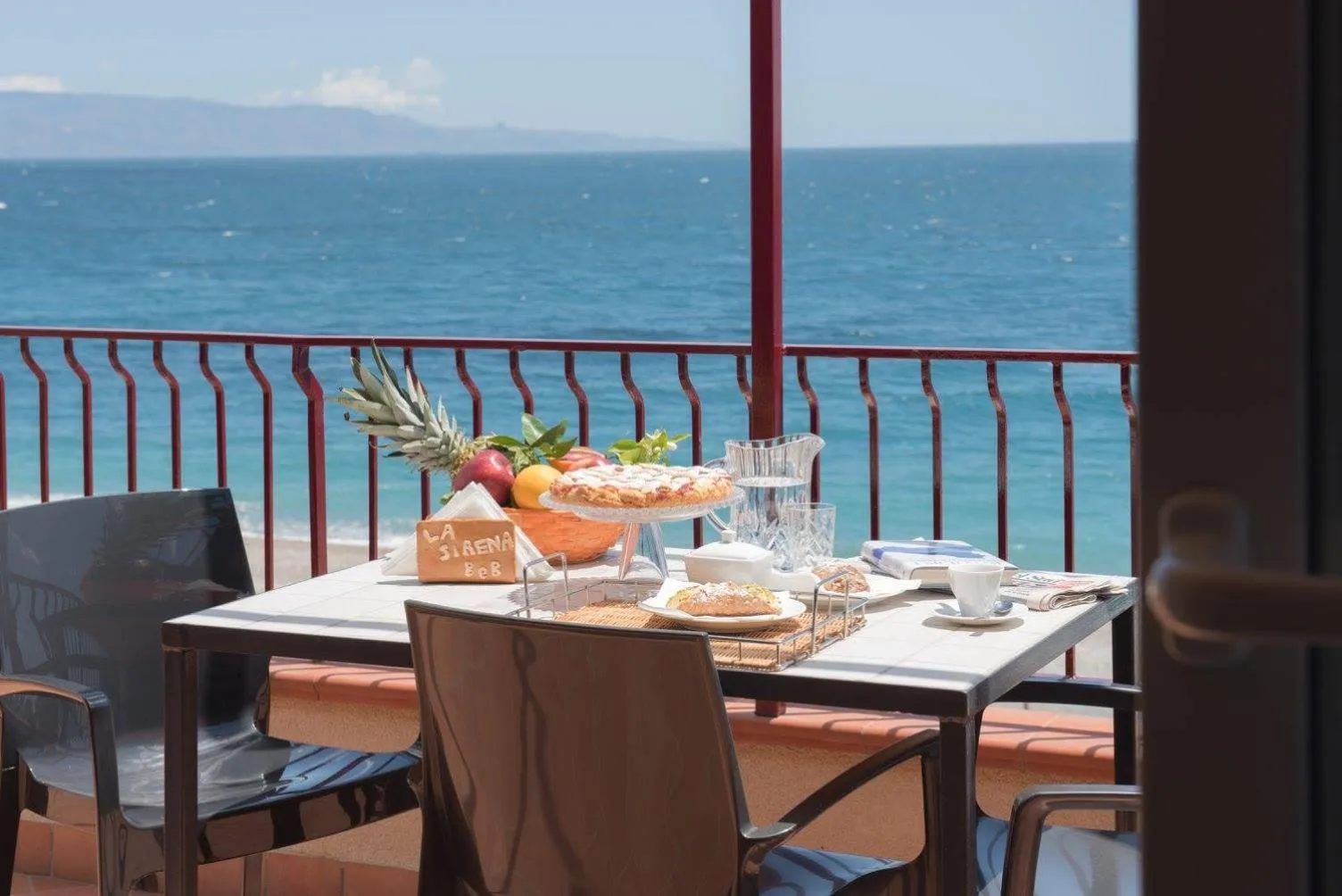 Balcony/Terrace in B&B La Sirena