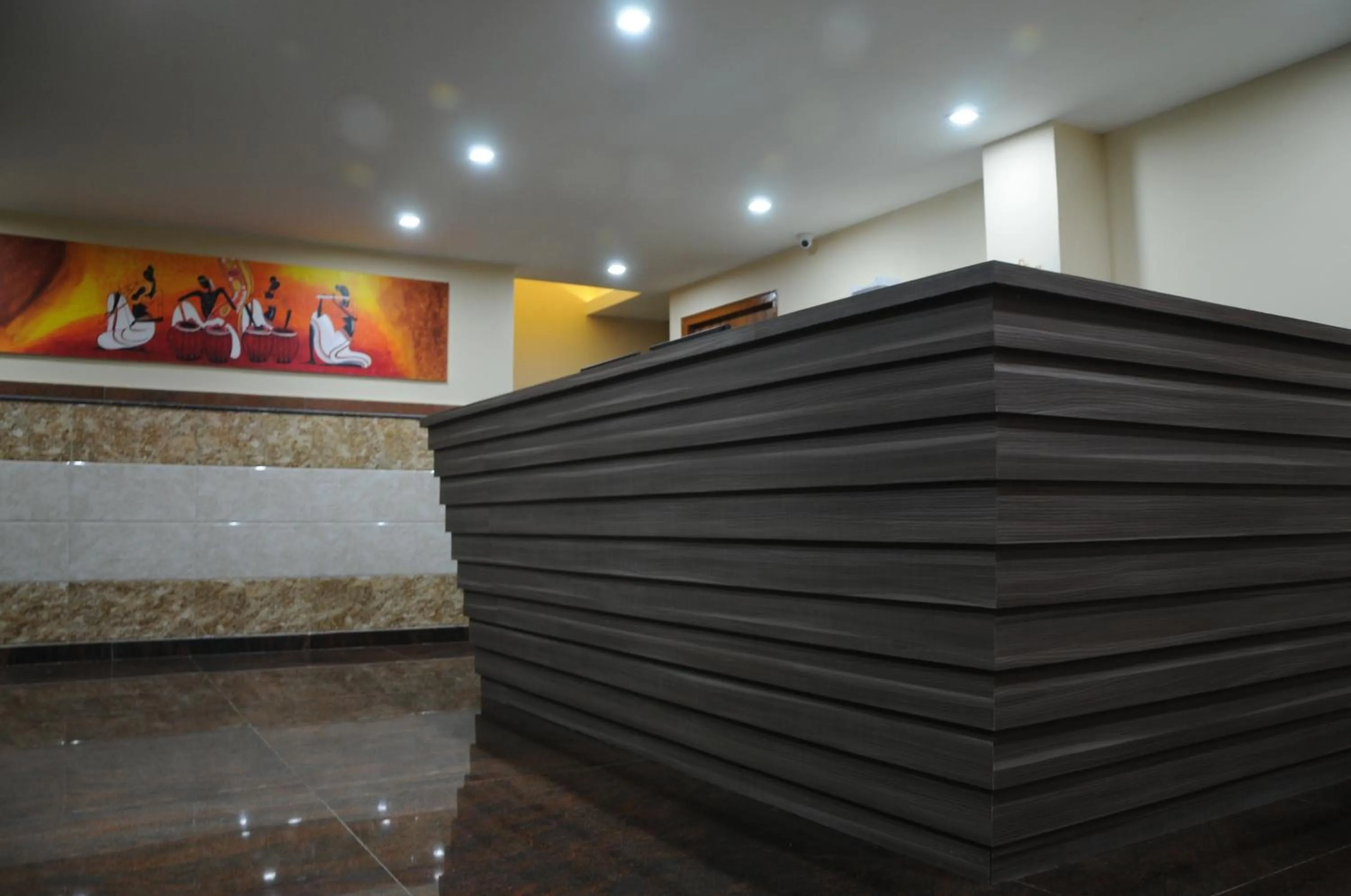 Lobby or reception in Cinnamon Residency