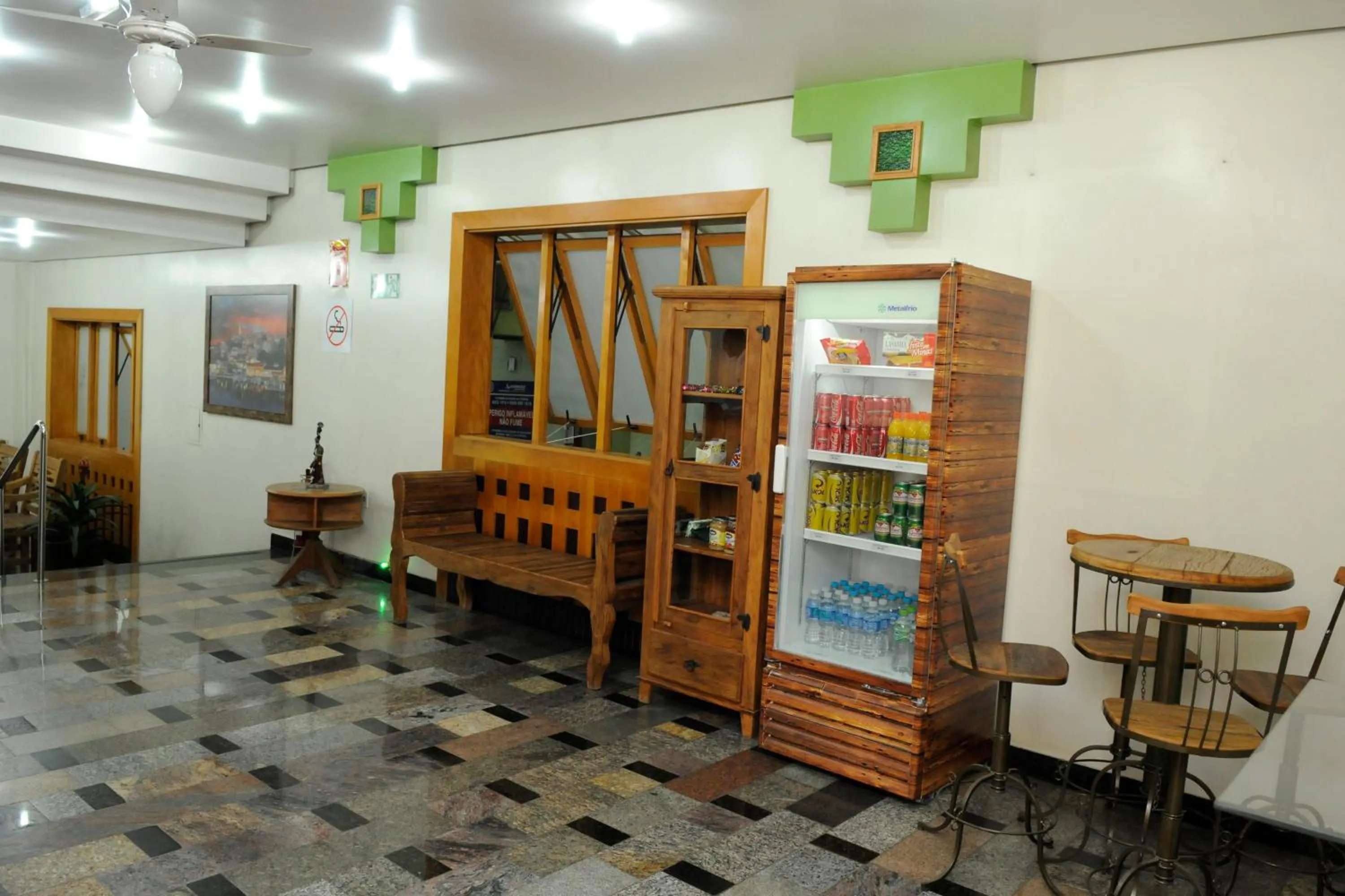Lobby or reception in Hotel Cidade
