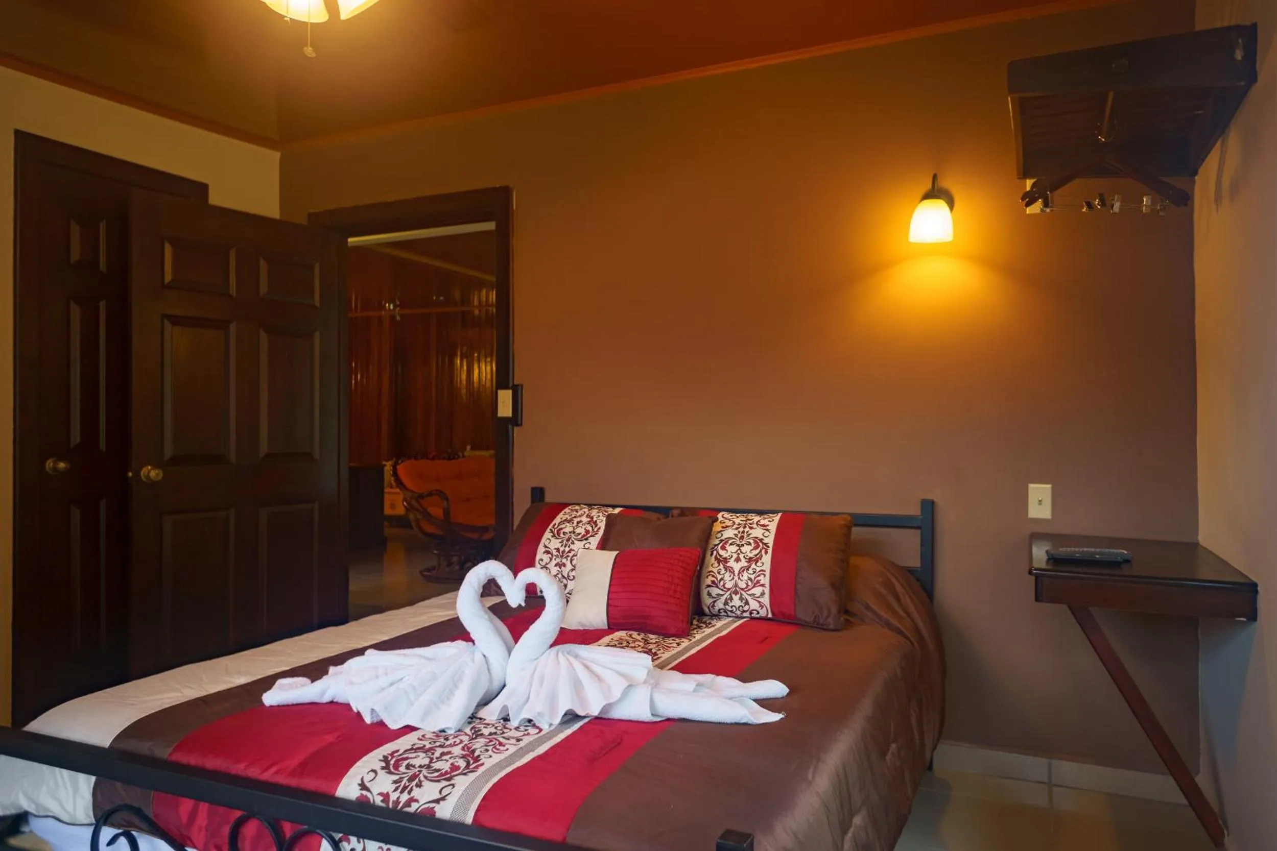 Bed in Hotel Central Boquete