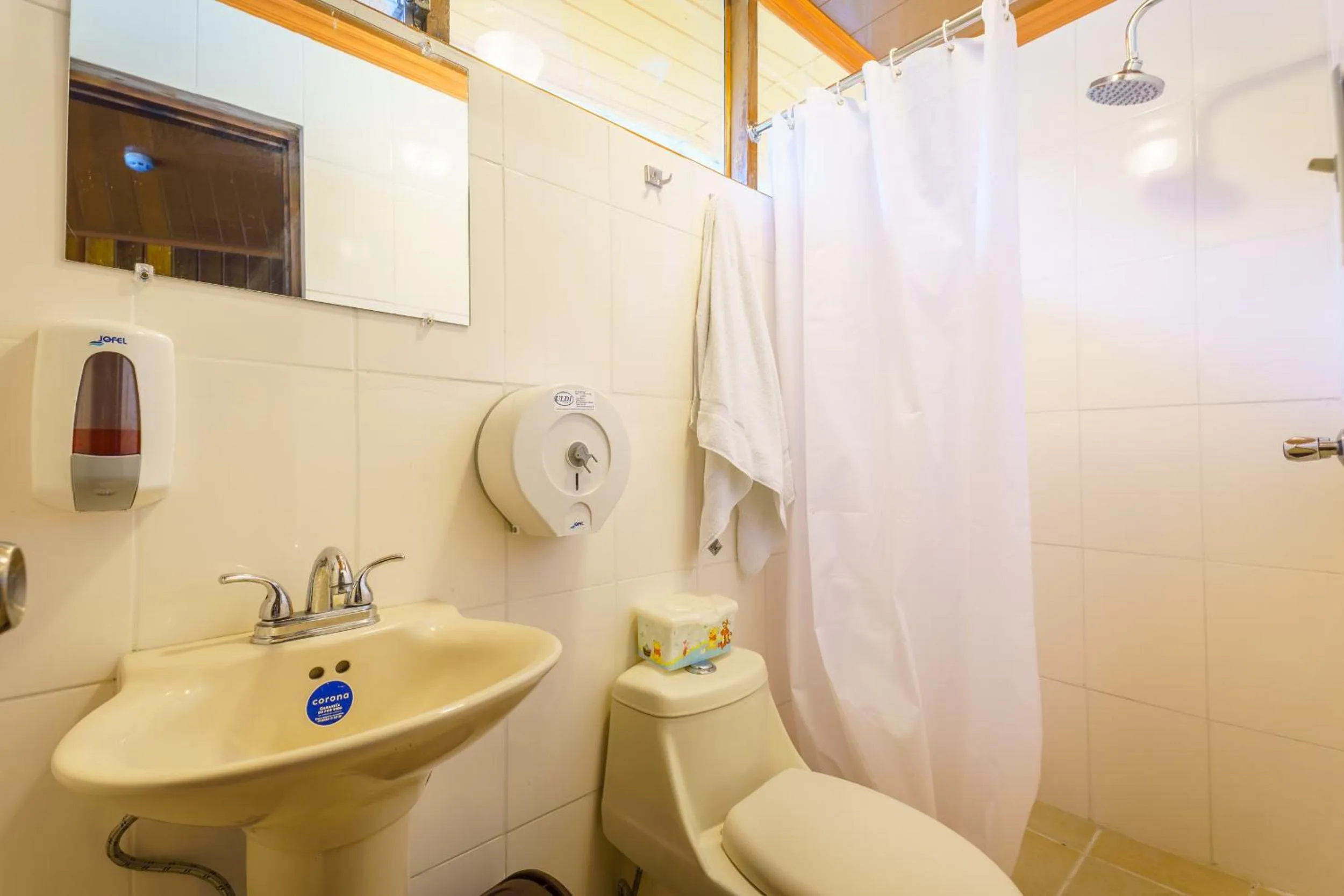 Shower in Hotel Central Boquete