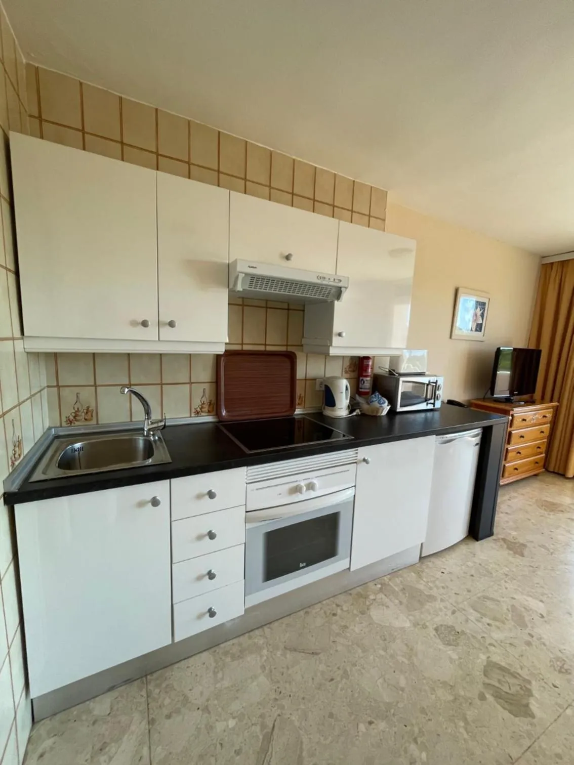 kitchen in Apartamentos Coronado