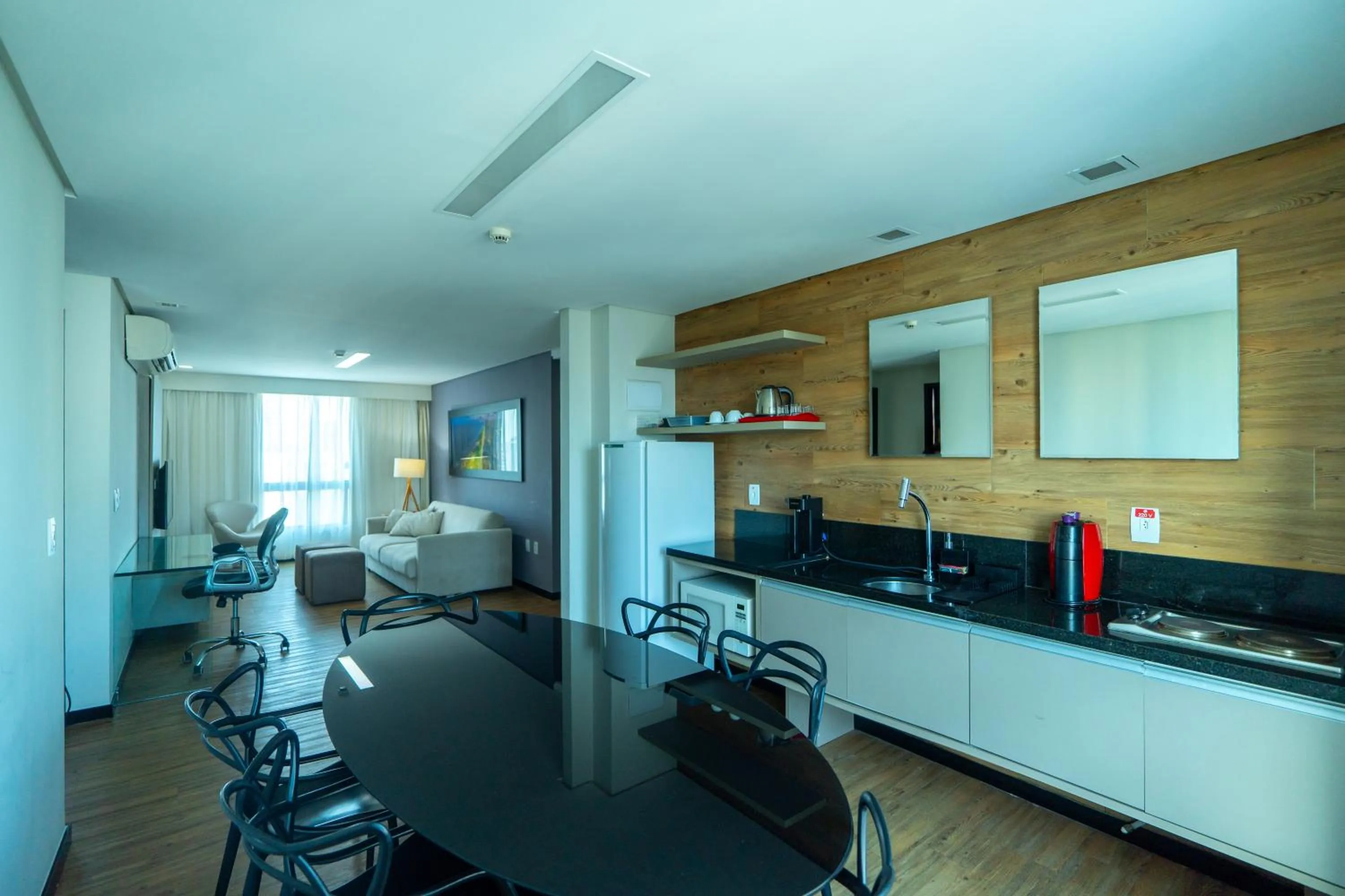 Seating area in Roomo Praia de Boa Viagem Residencial