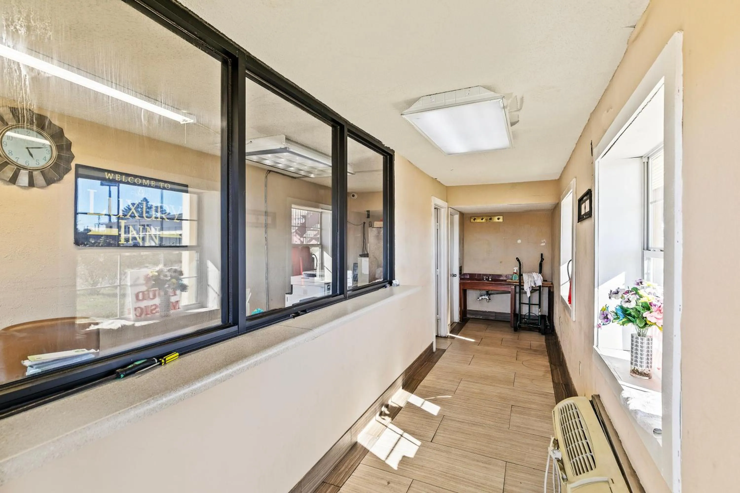 Lobby or reception in Luxury Inn By Hotel O Hattiesburg, MS