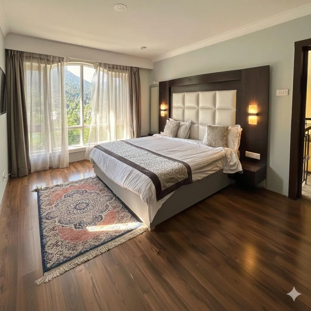 Bed in Forest Hill Resorts