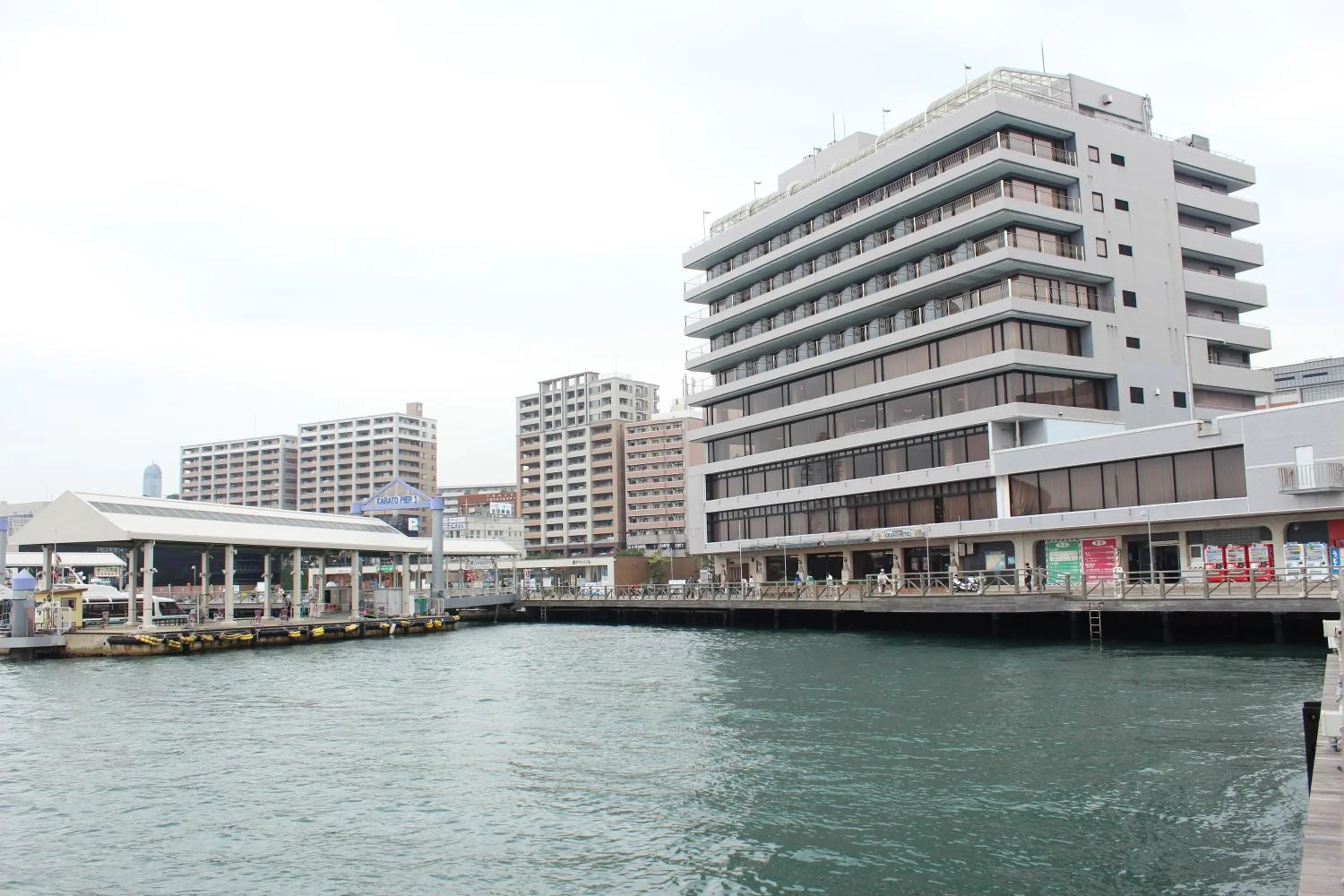Property building in Shimonoseki Grand Hotel