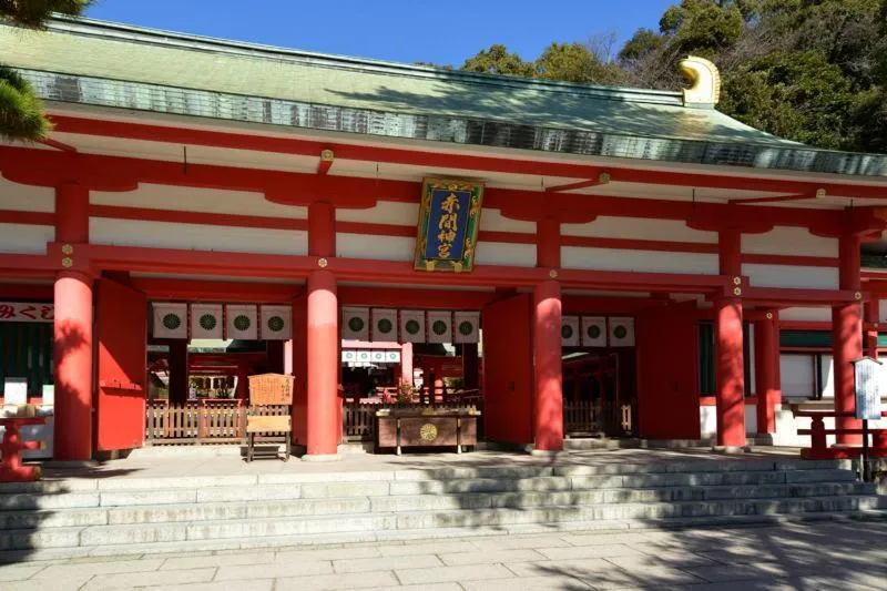 Nearby landmark in Shimonoseki Grand Hotel