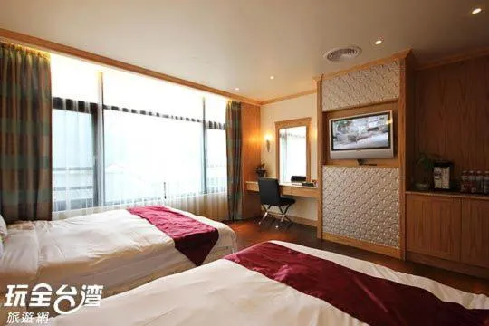 Bed in Shuian Lakeside Hotel