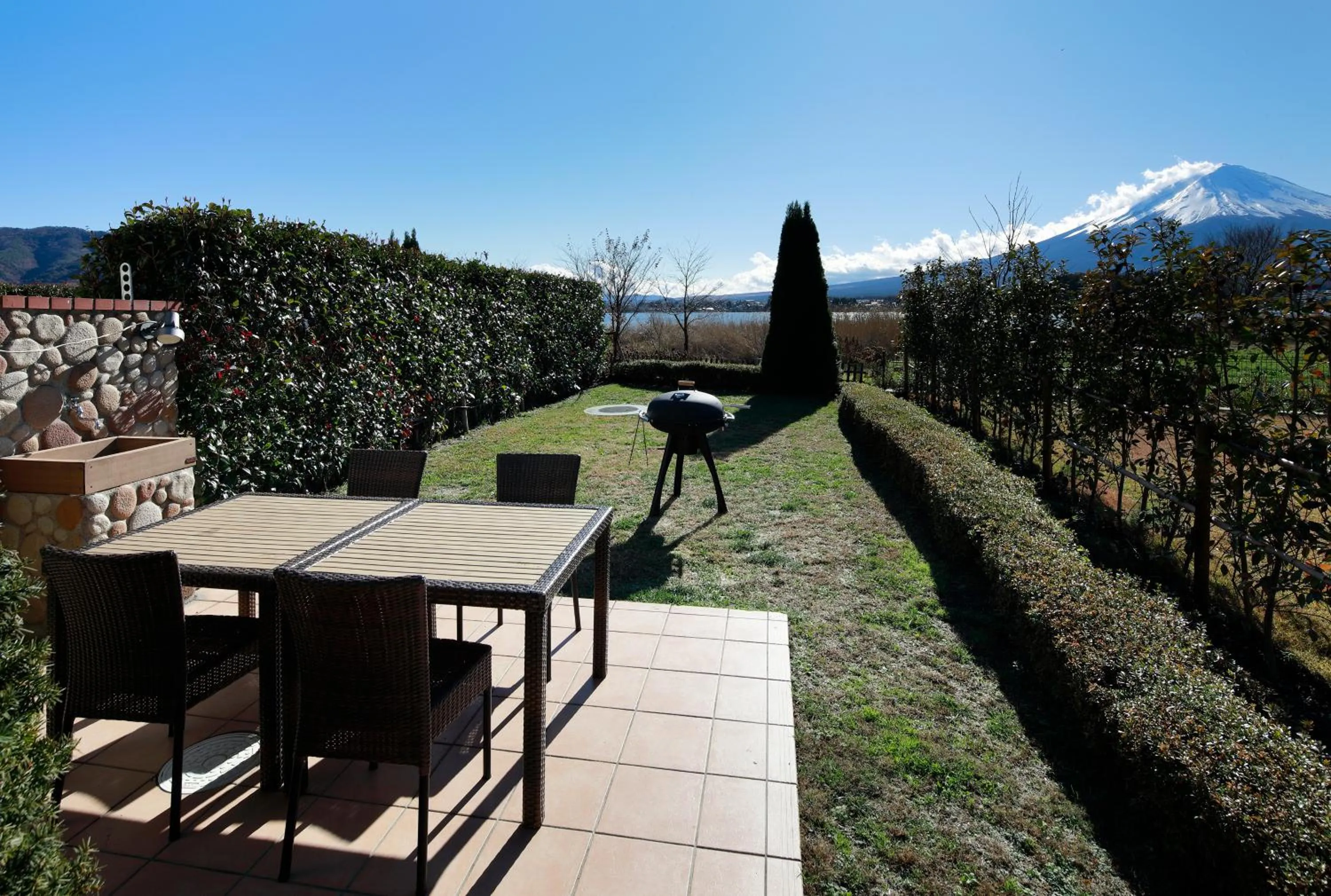 Garden in Kawaguchiko Urban Resort Villa