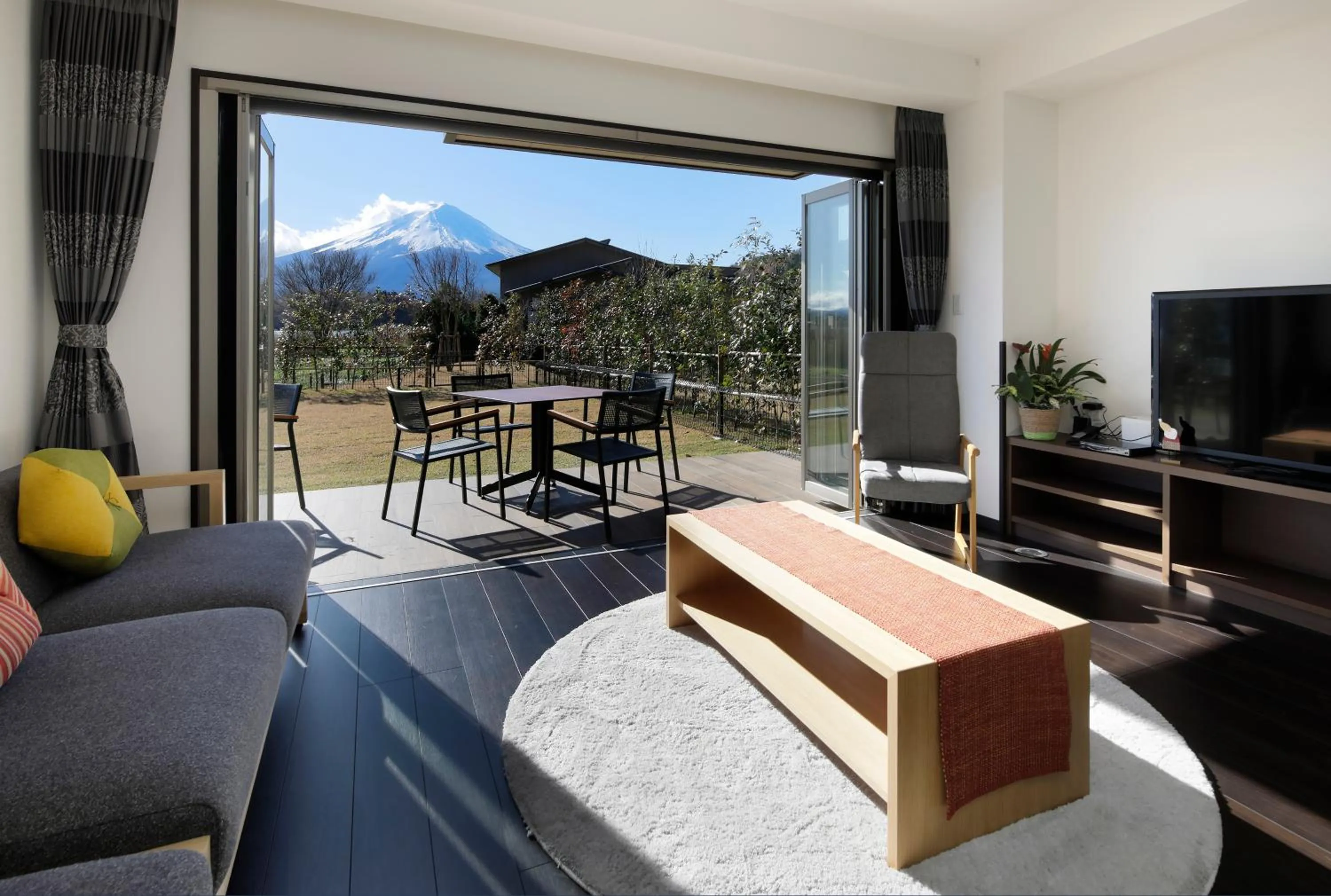 Balcony/Terrace in Kawaguchiko Urban Resort Villa