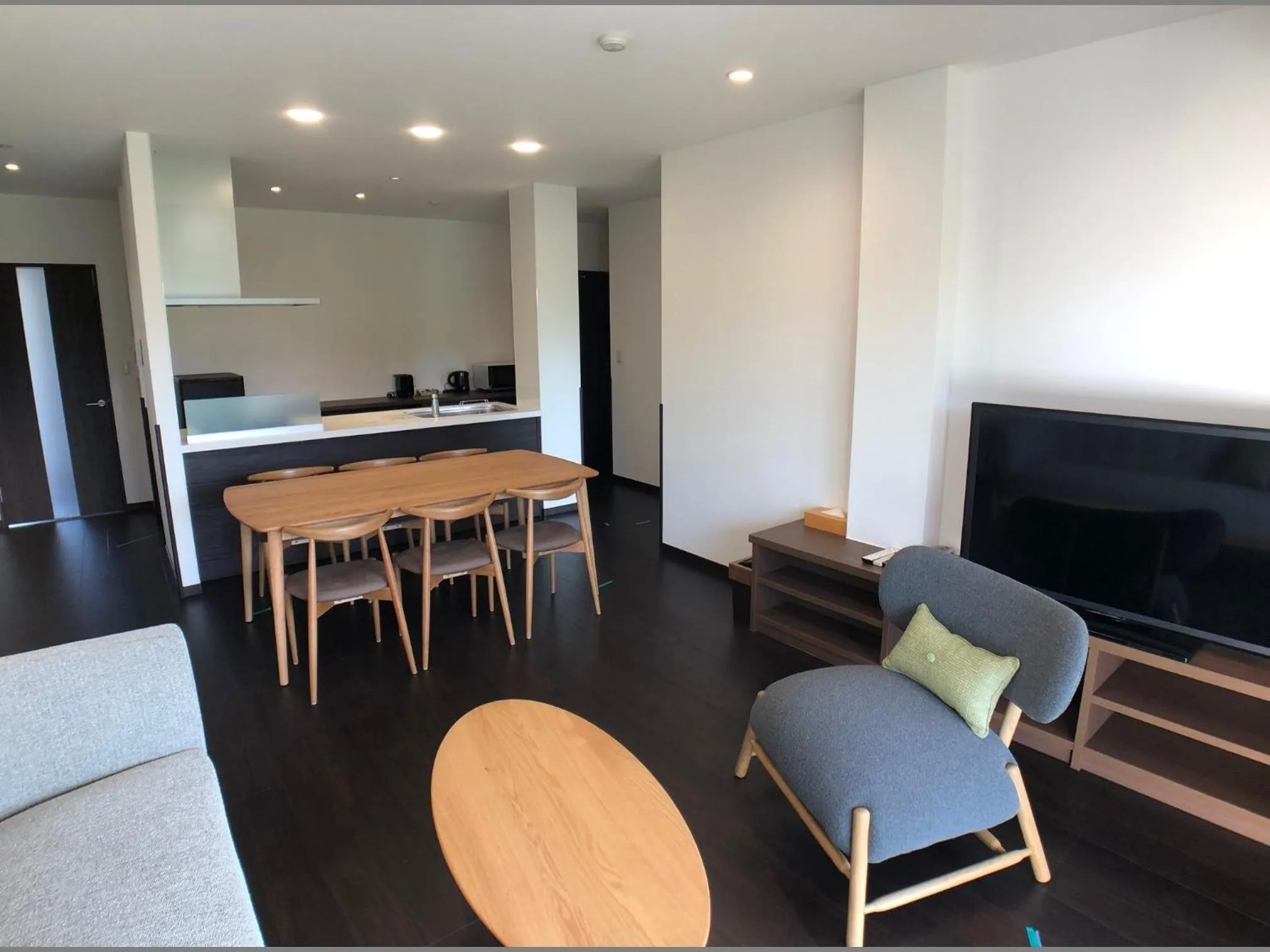 Living room in Kawaguchiko Urban Resort Villa