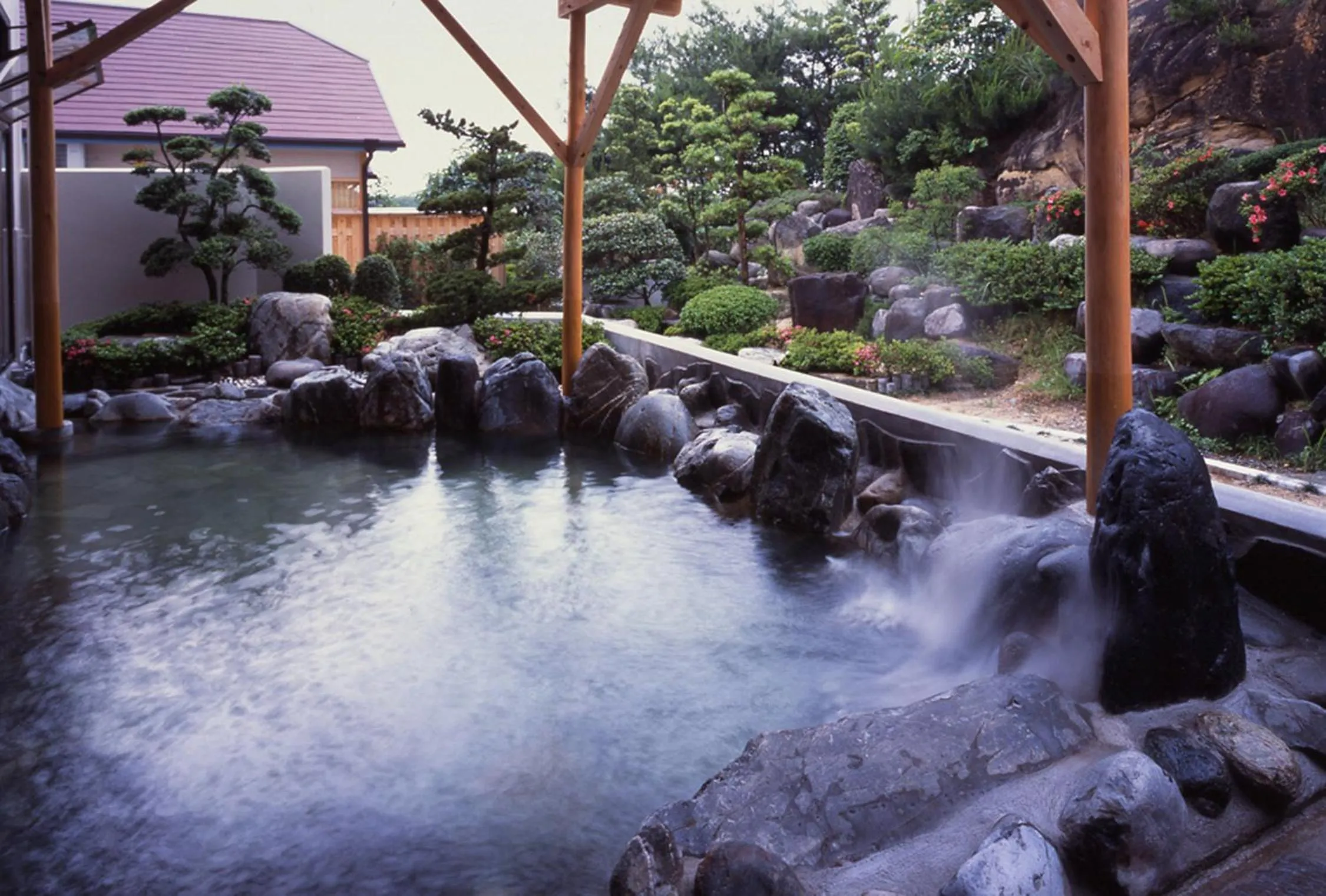 Open Air Bath in Misakitei