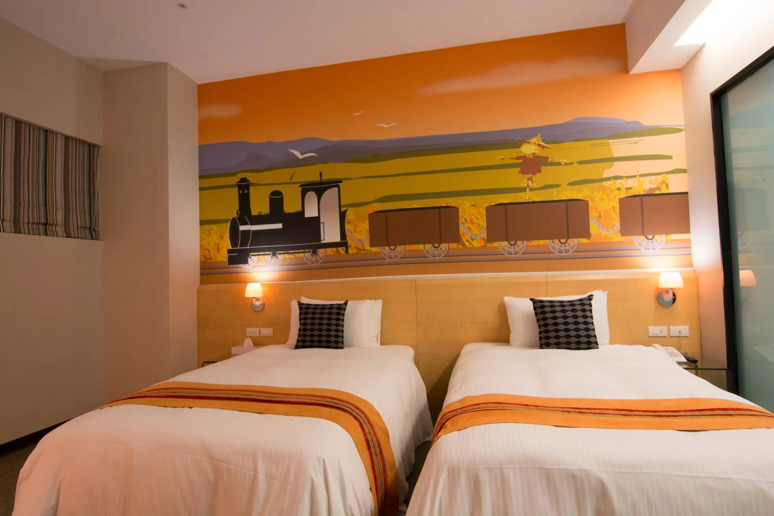 Photo of the whole room, Bed in Travel Art Inn
