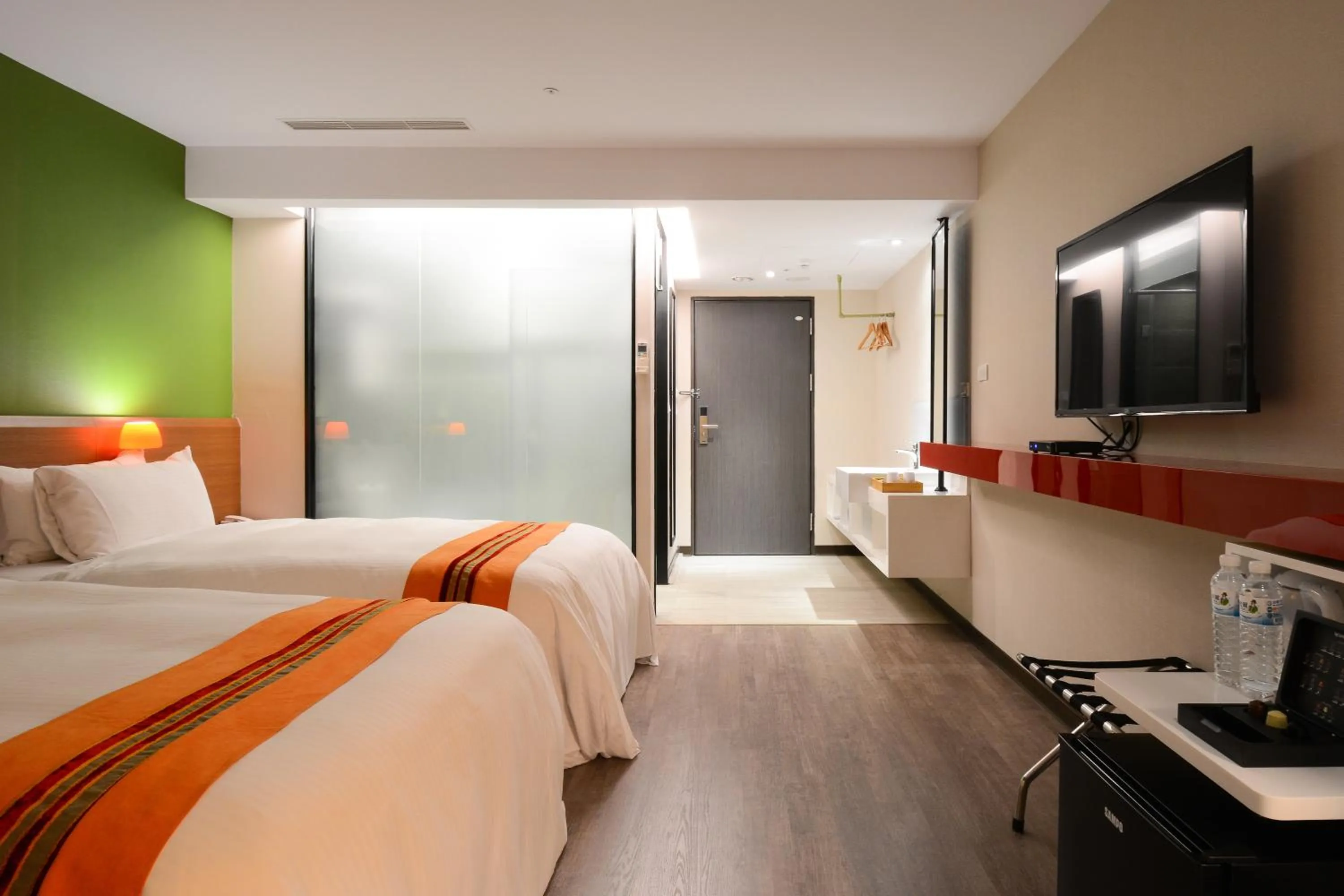 Photo of the whole room, Bed in Travel Art Inn