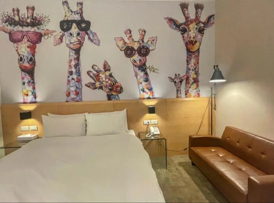 Photo of the whole room, Bed in Travel Art Inn