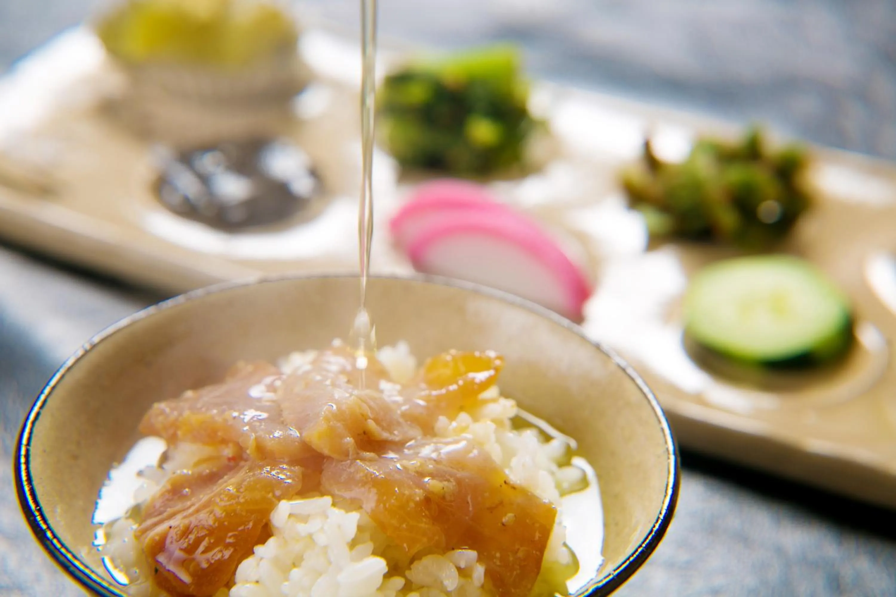 Food close-up in Ryokan Wataya
