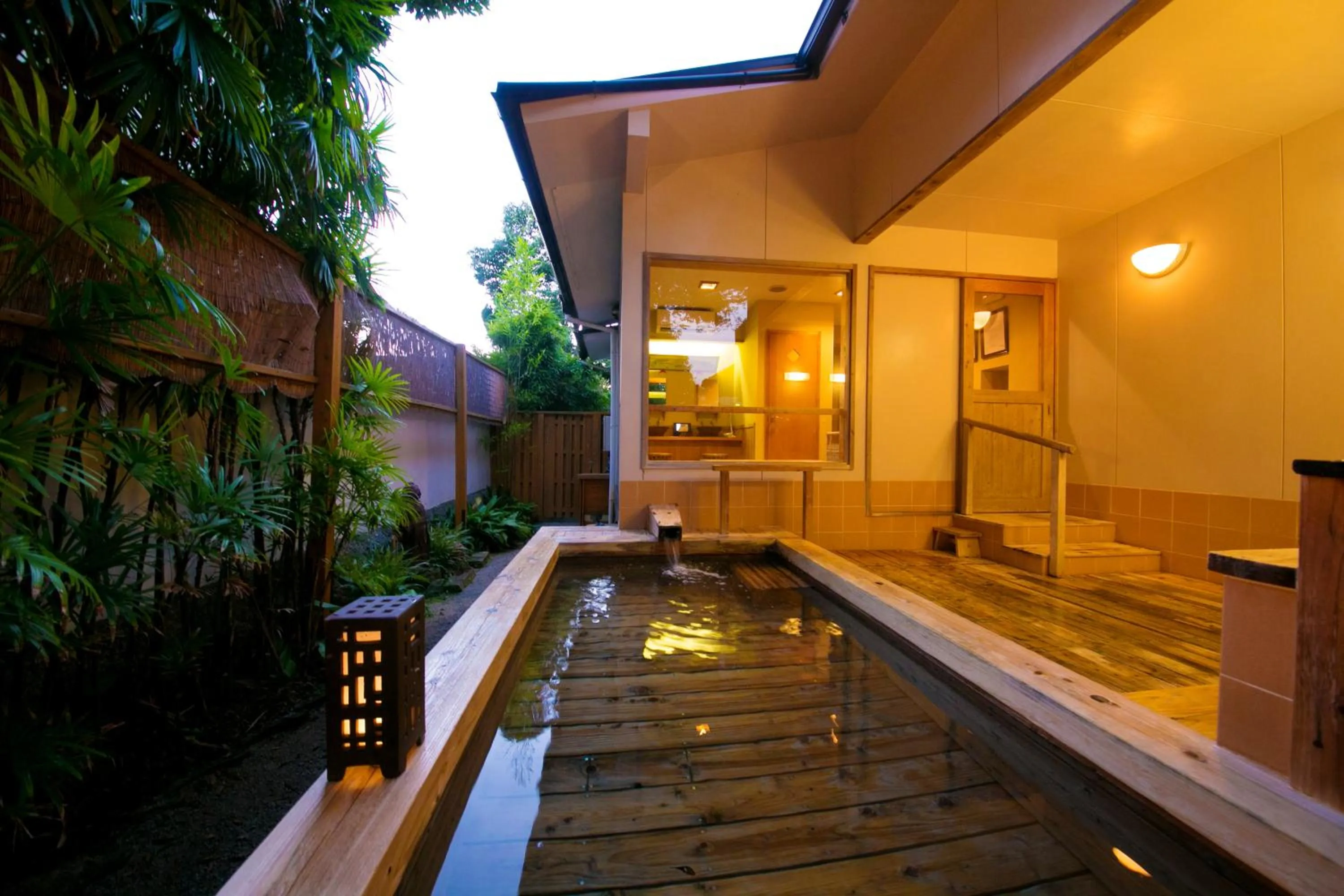 Hot Spring Bath in Ryokan Wataya