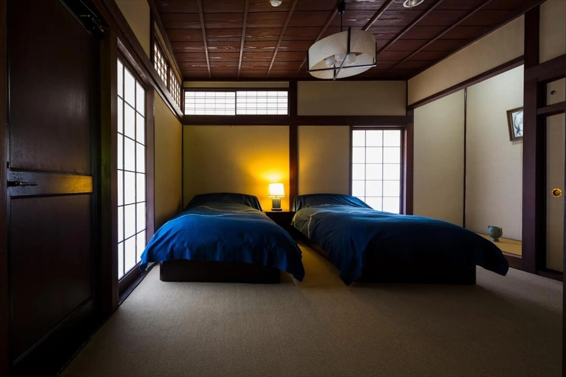 Photo of the whole room, Bed in Hazuki