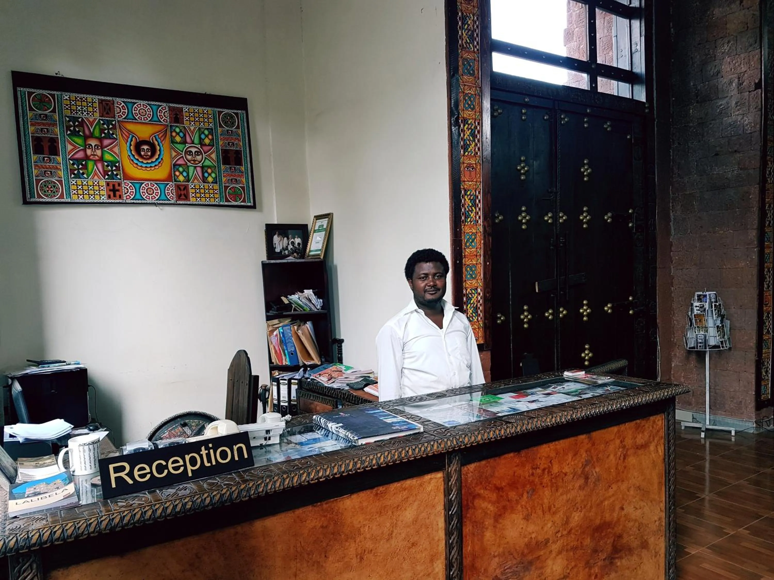 Lobby or reception in Top Twelve Hotel - Lalibela
