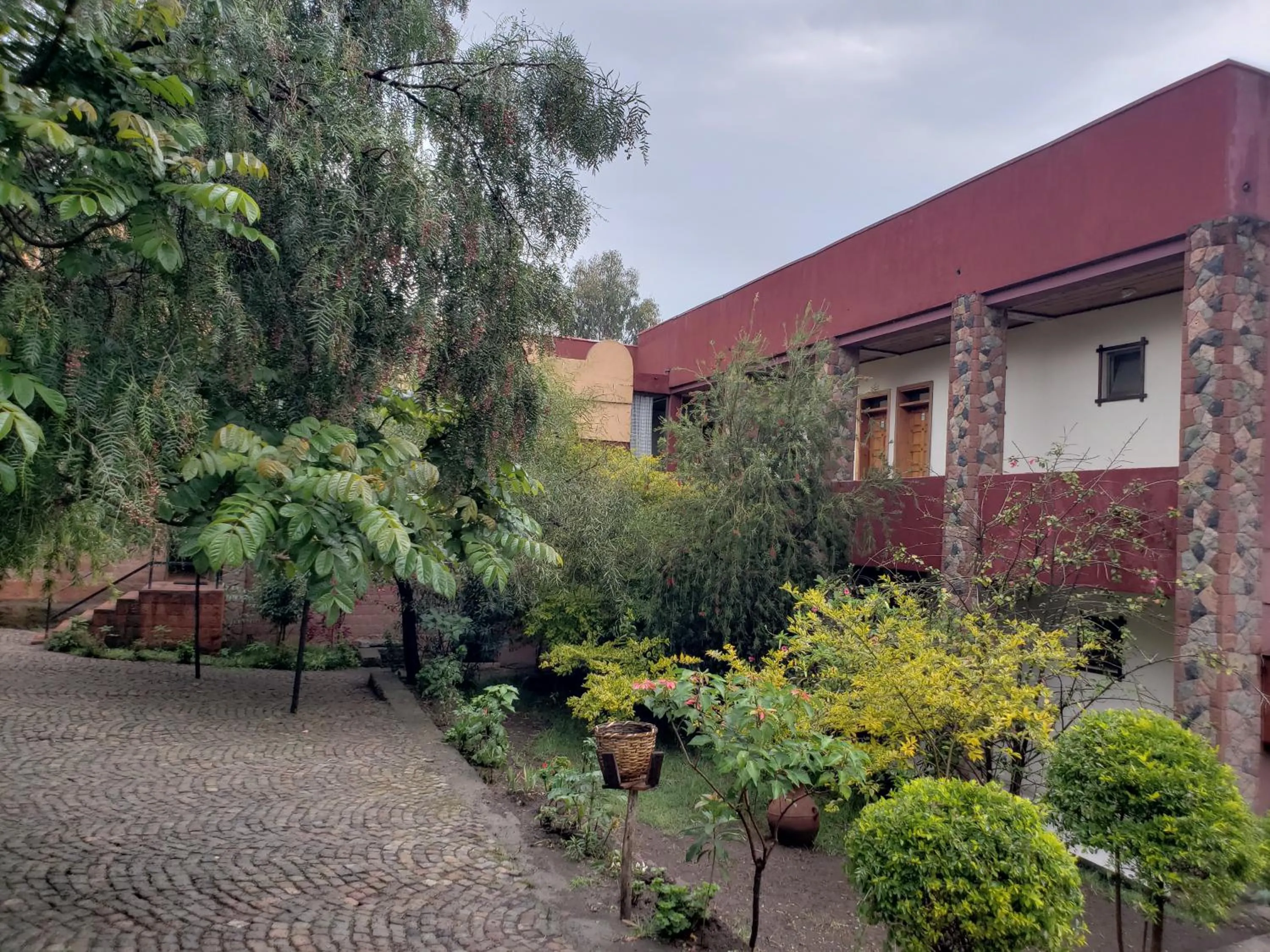 Facade/entrance in Top Twelve Hotel - Lalibela
