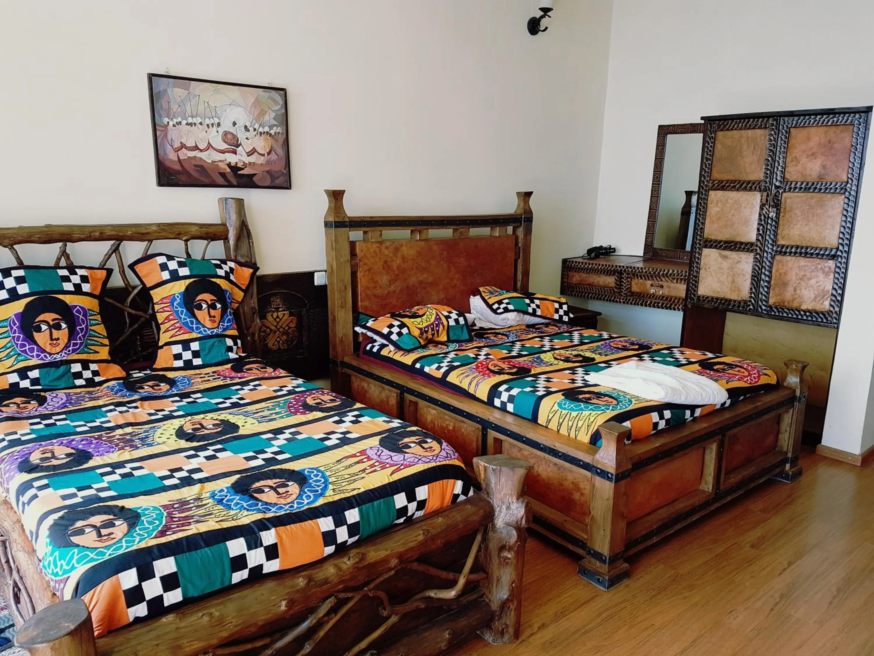 Bed in Top Twelve Hotel - Lalibela