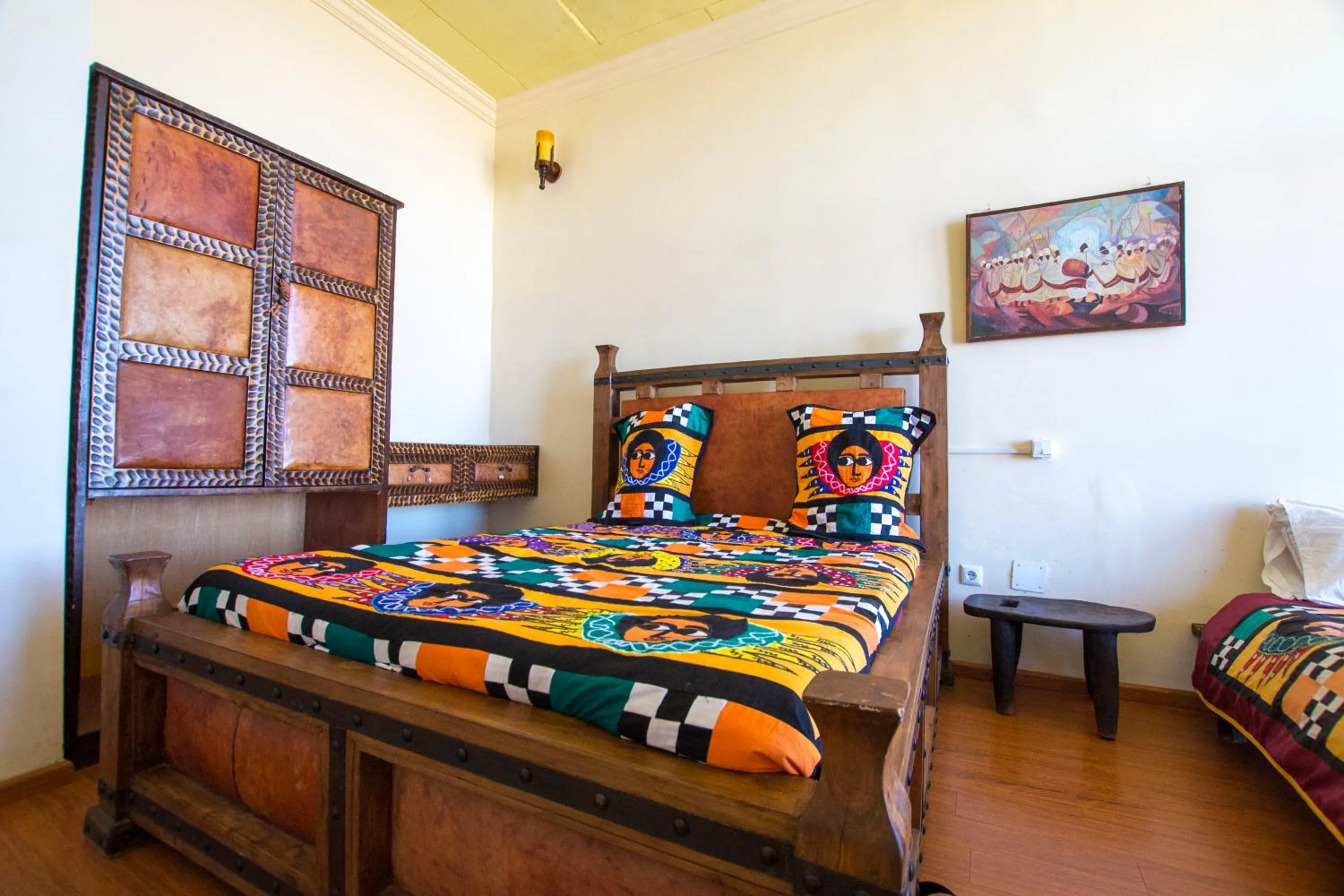 Bedroom, Bed in Top Twelve Hotel - Lalibela