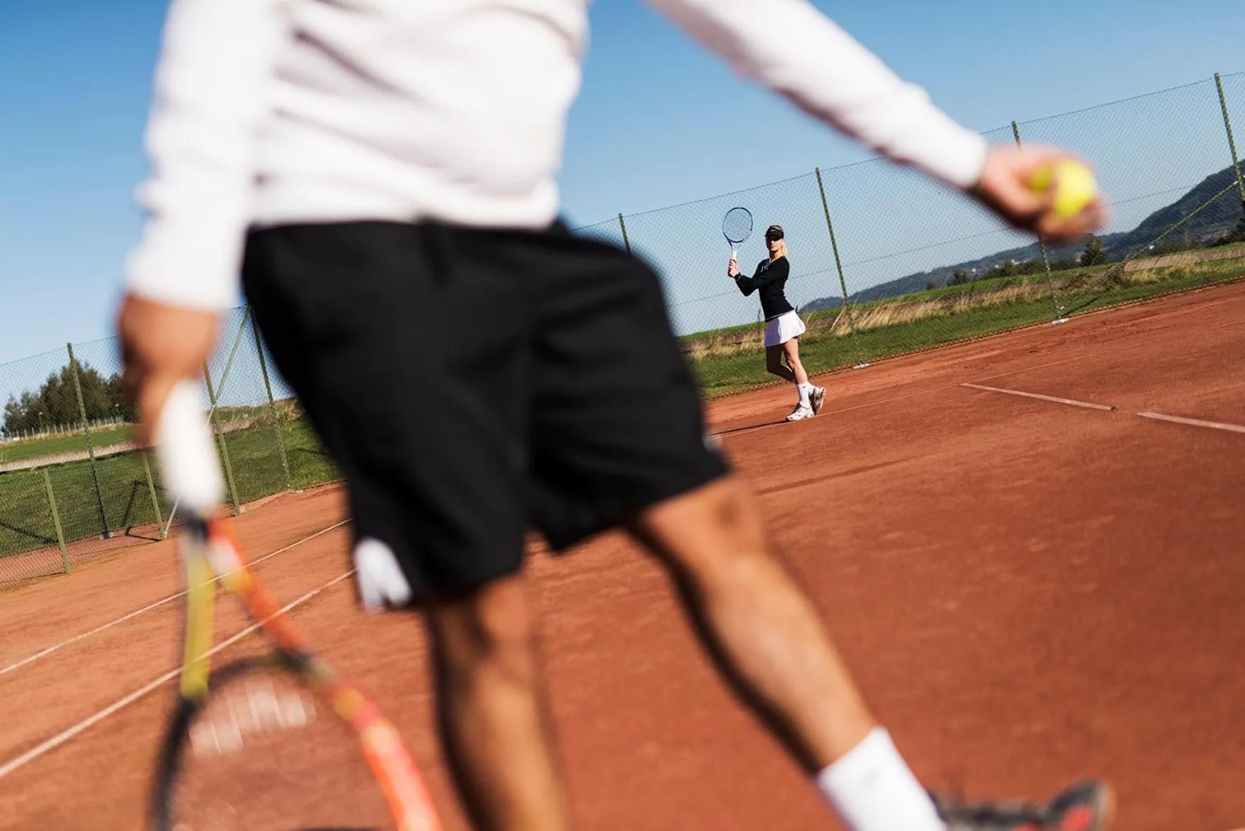 Tennis court in Best Western RC Hotel