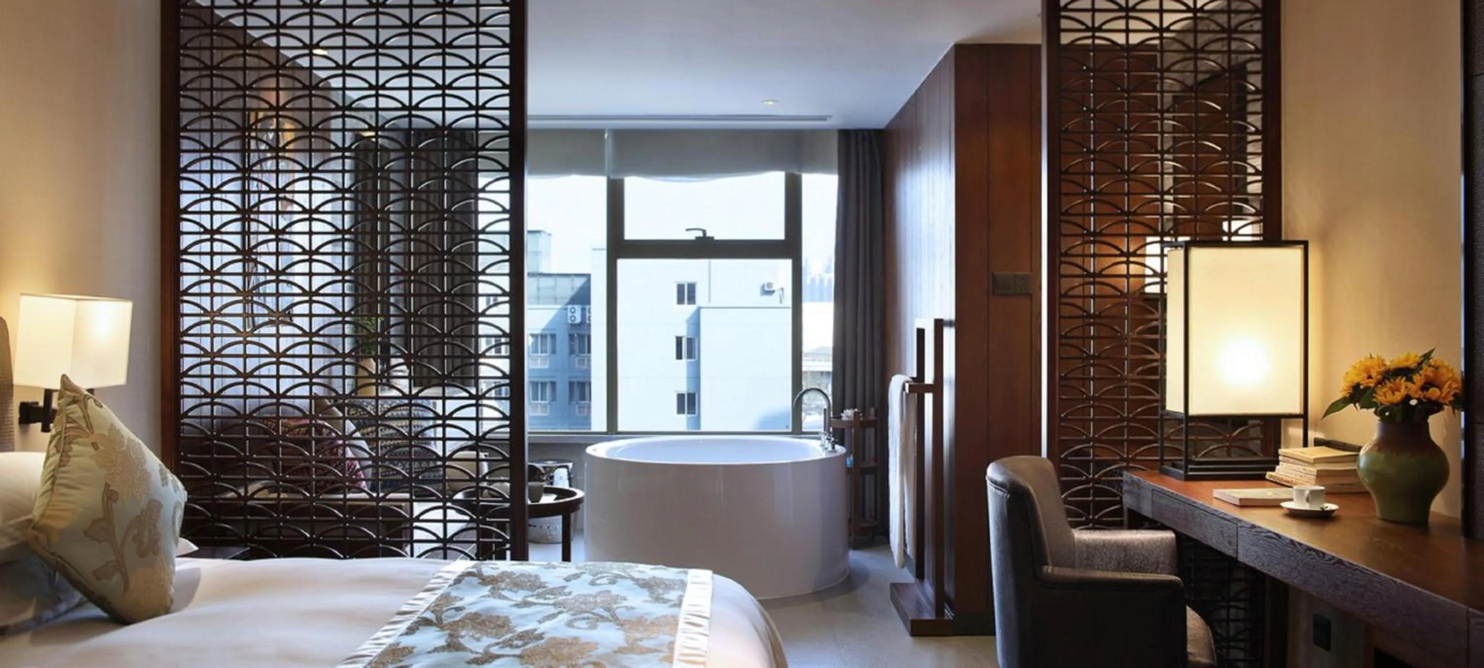 Bedroom, Bed in SSAW Boutique Hotel Hangzhou Wildwind