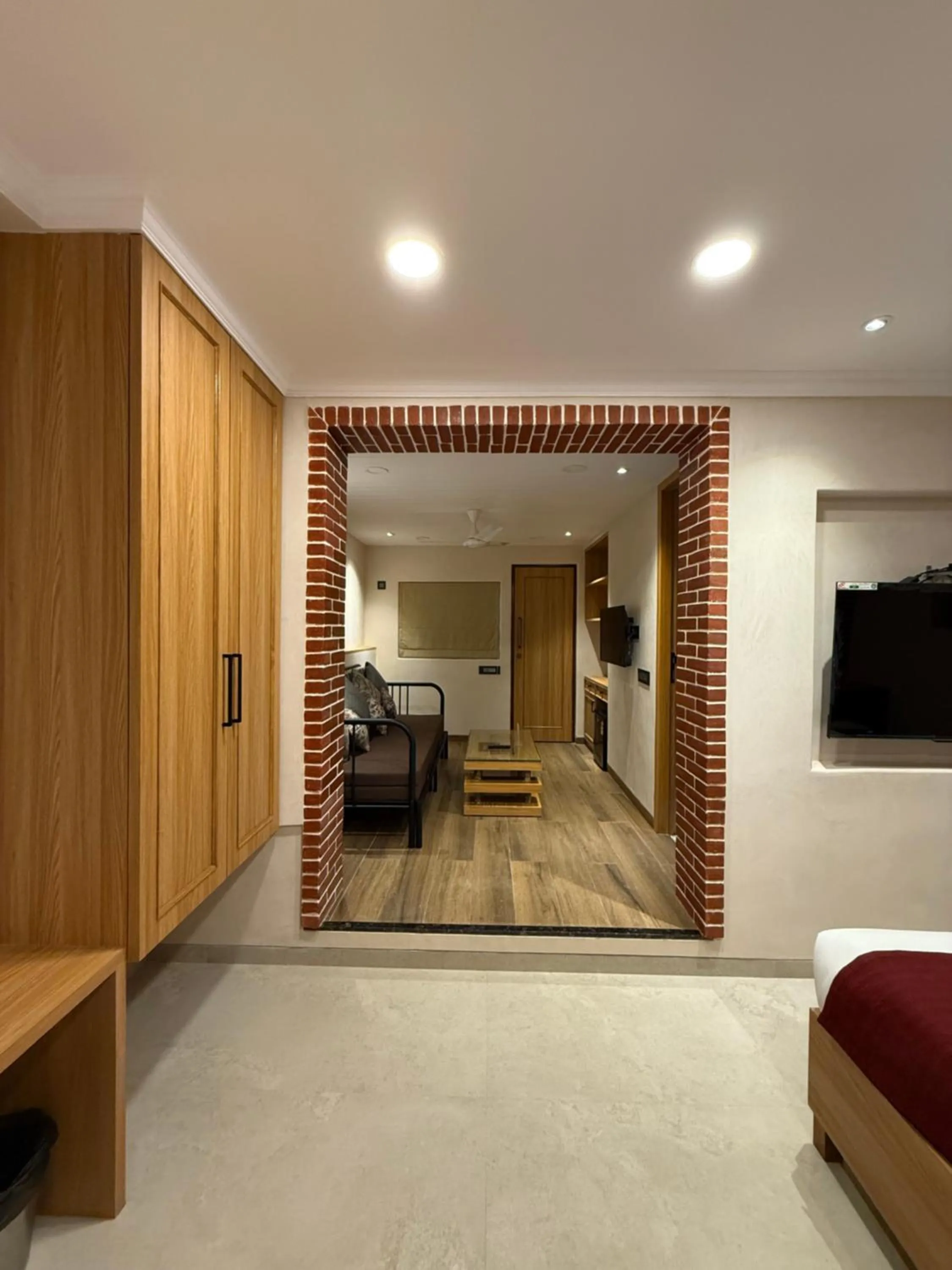 Living room in Hotel Beach Garden