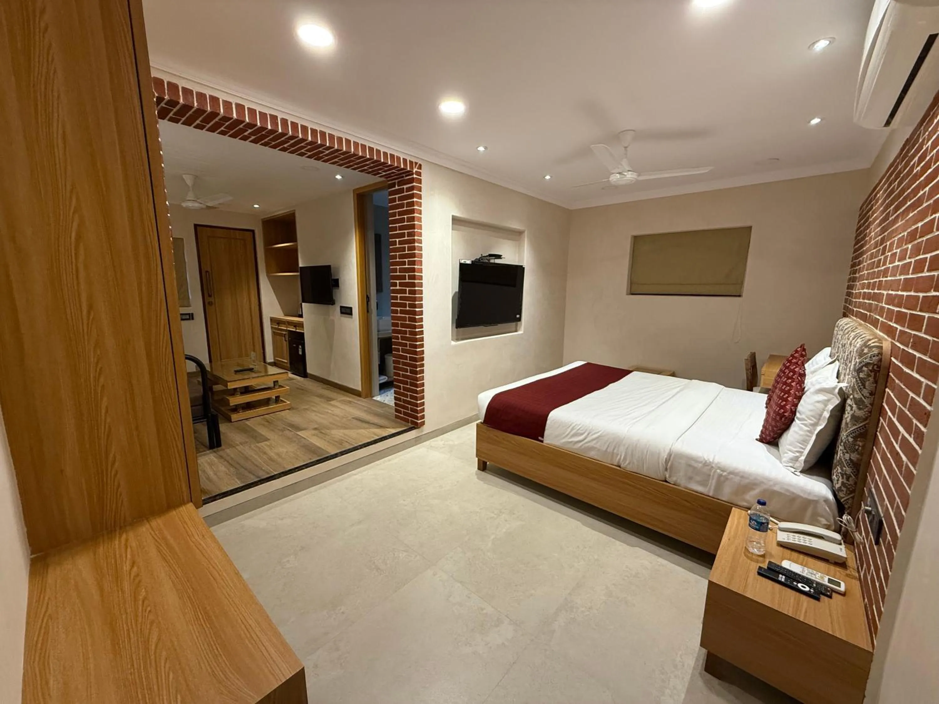 Bed in Hotel Beach Garden