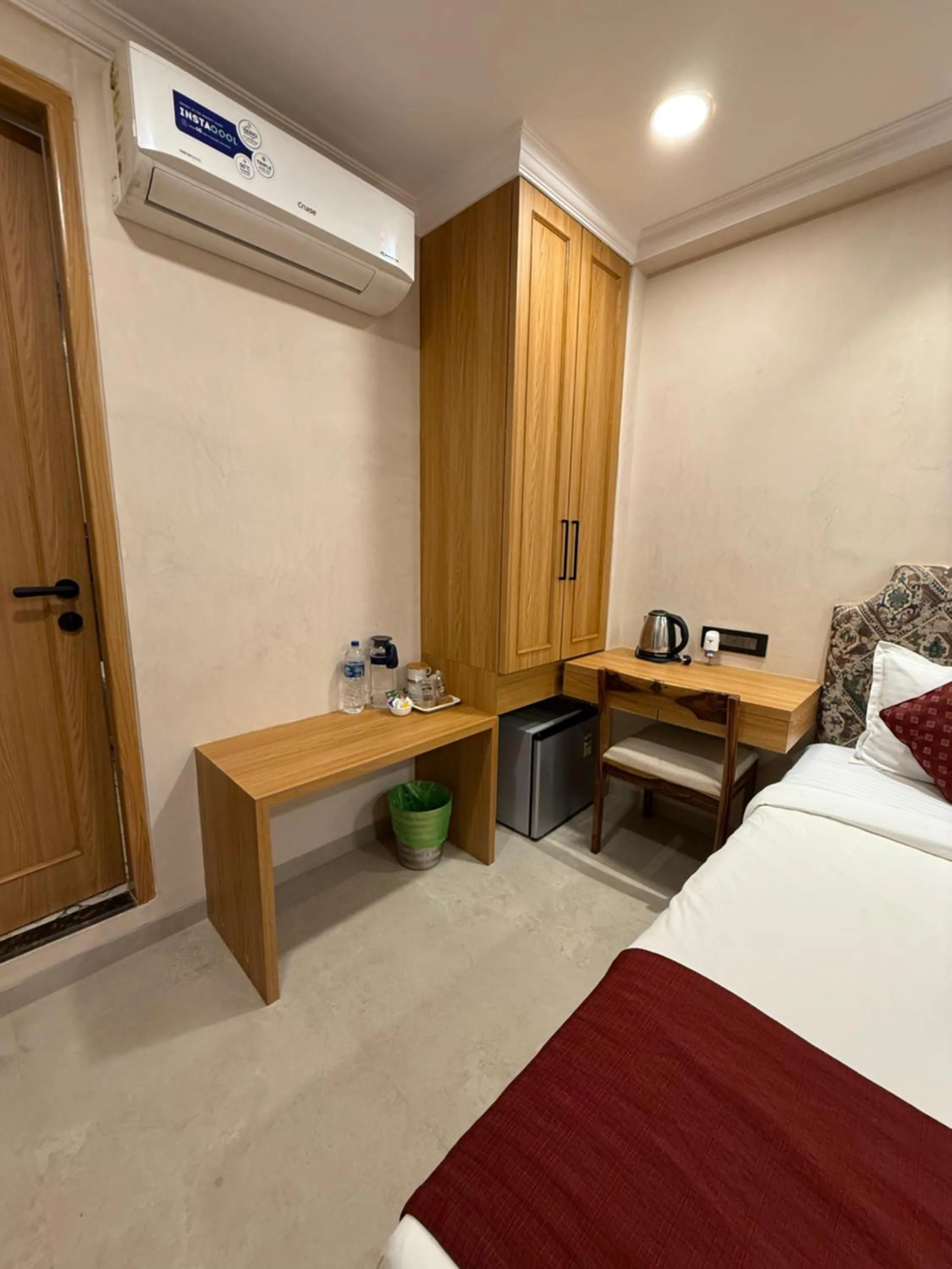 Bed in Hotel Beach Garden