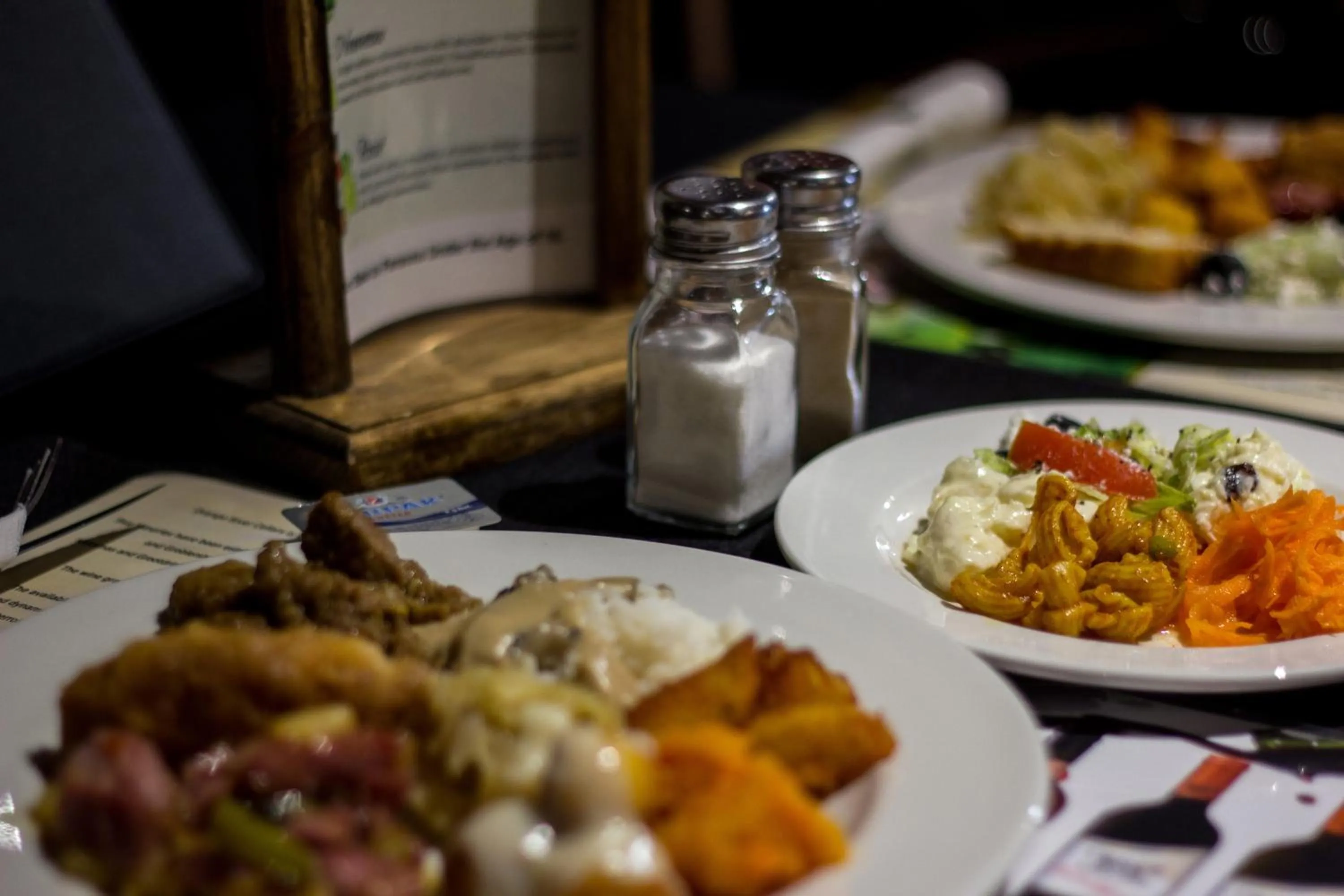 Food in Desert Palace Hotel