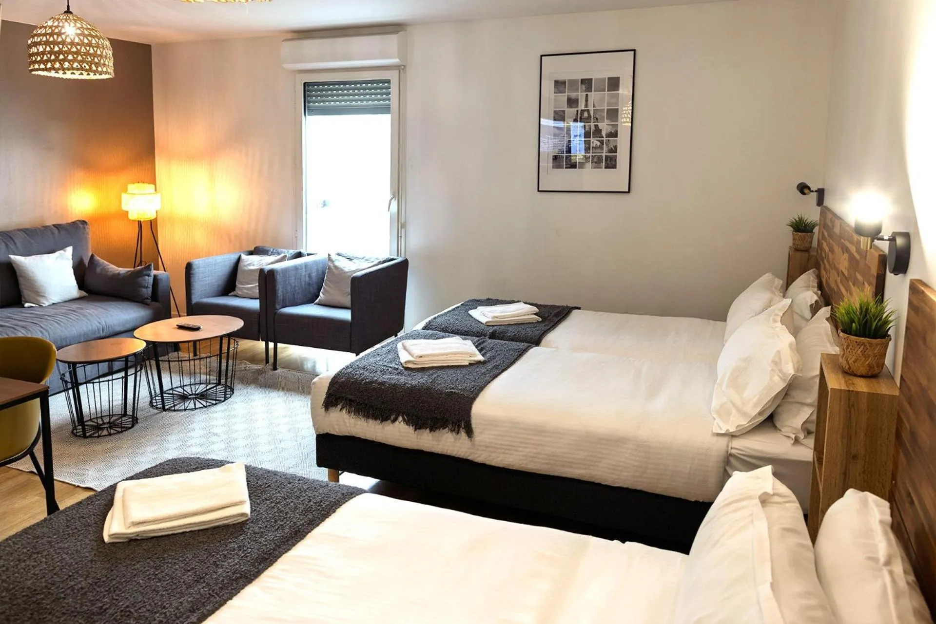 Bed in Hôtel Lodge In Paris 13