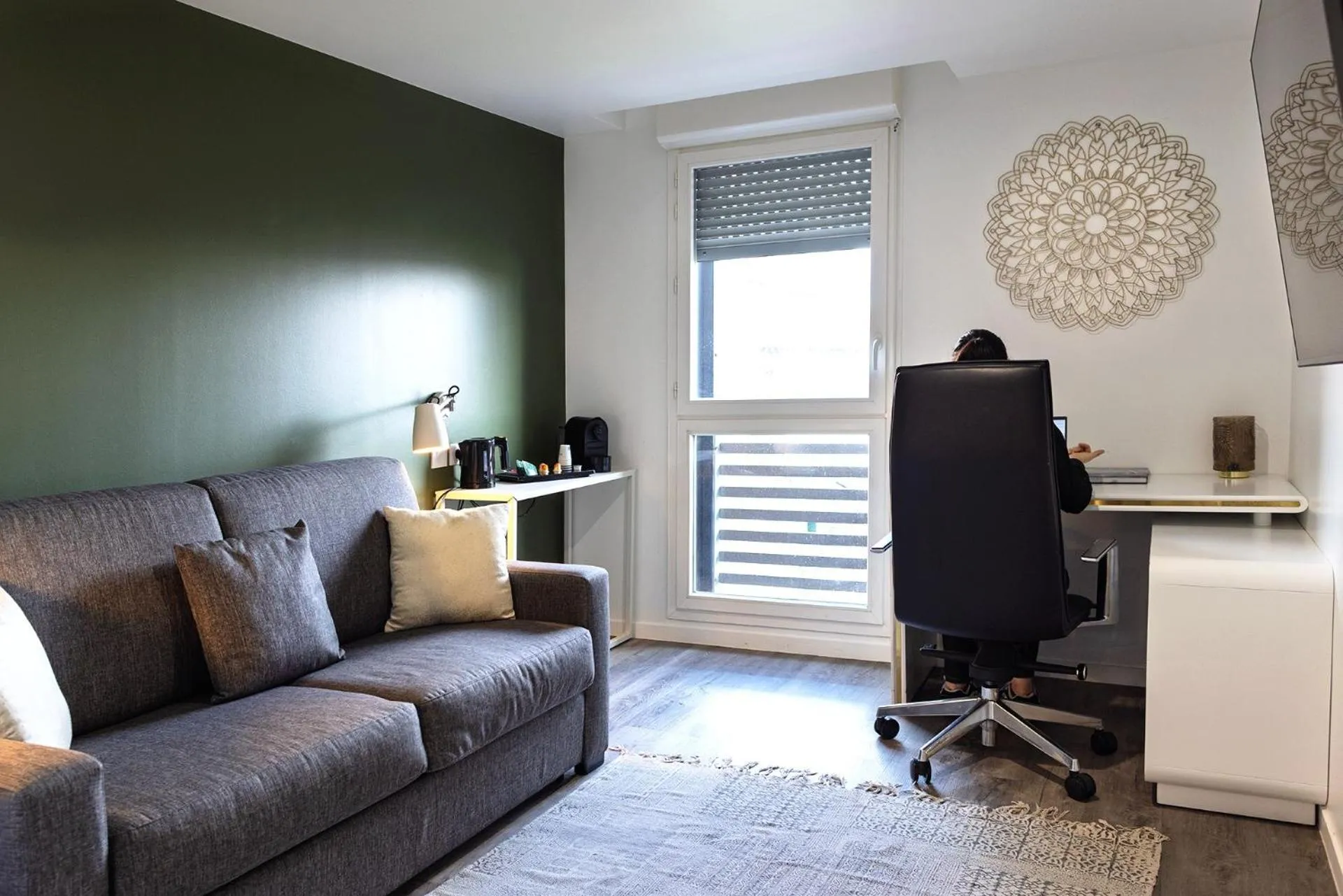 Photo of the whole room in Hôtel Lodge In Paris 13