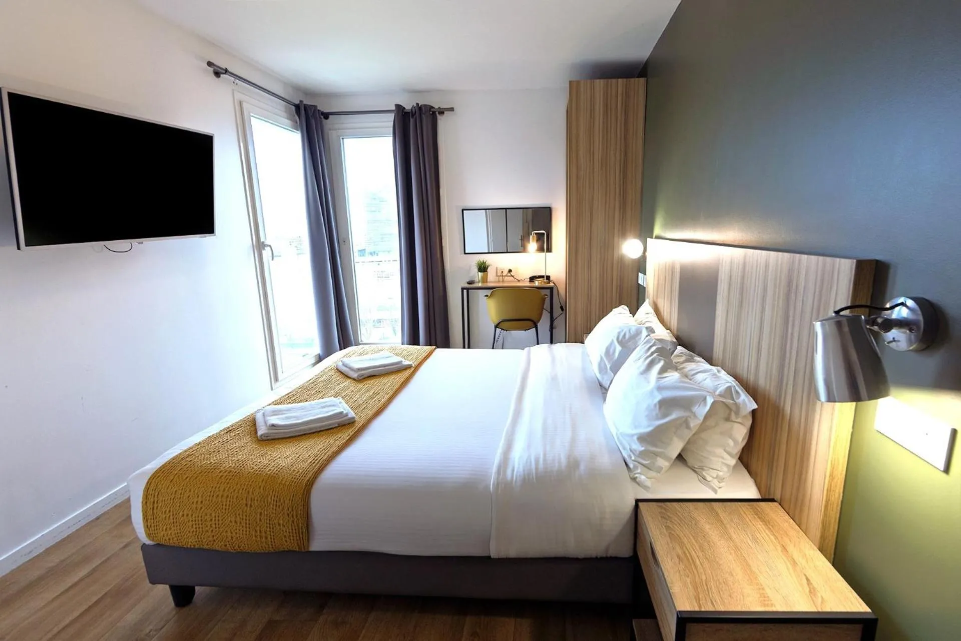 Bed in Hôtel Lodge In Paris 13